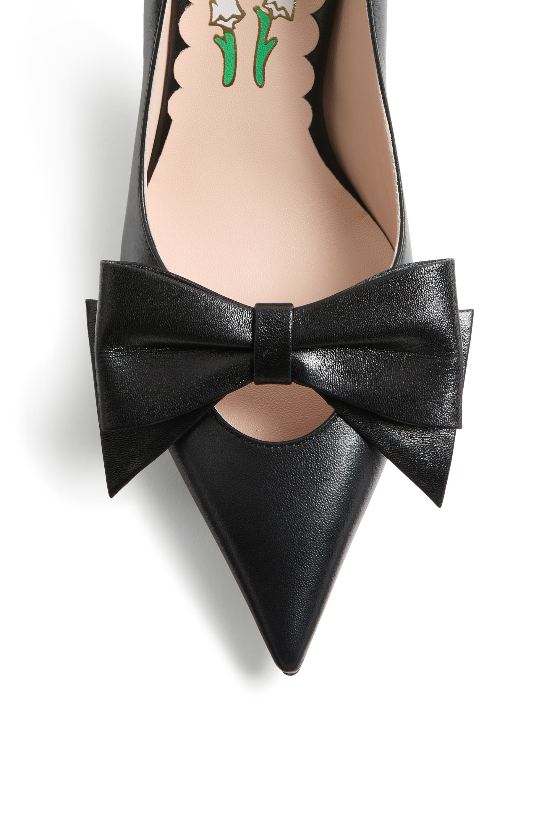 حذاء كلاسيكي 45 مزين بفيونكة