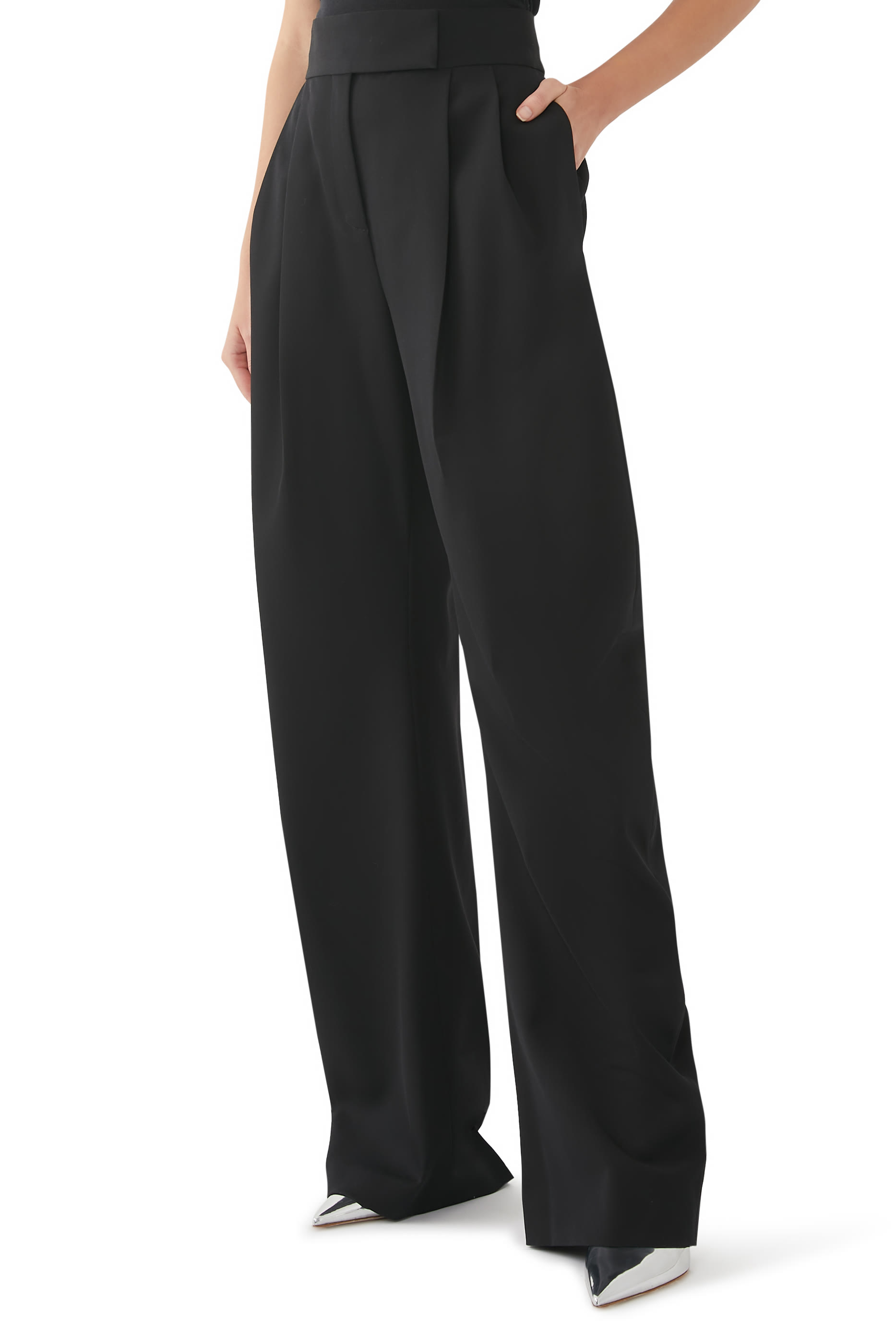 بنطال غاري طويل