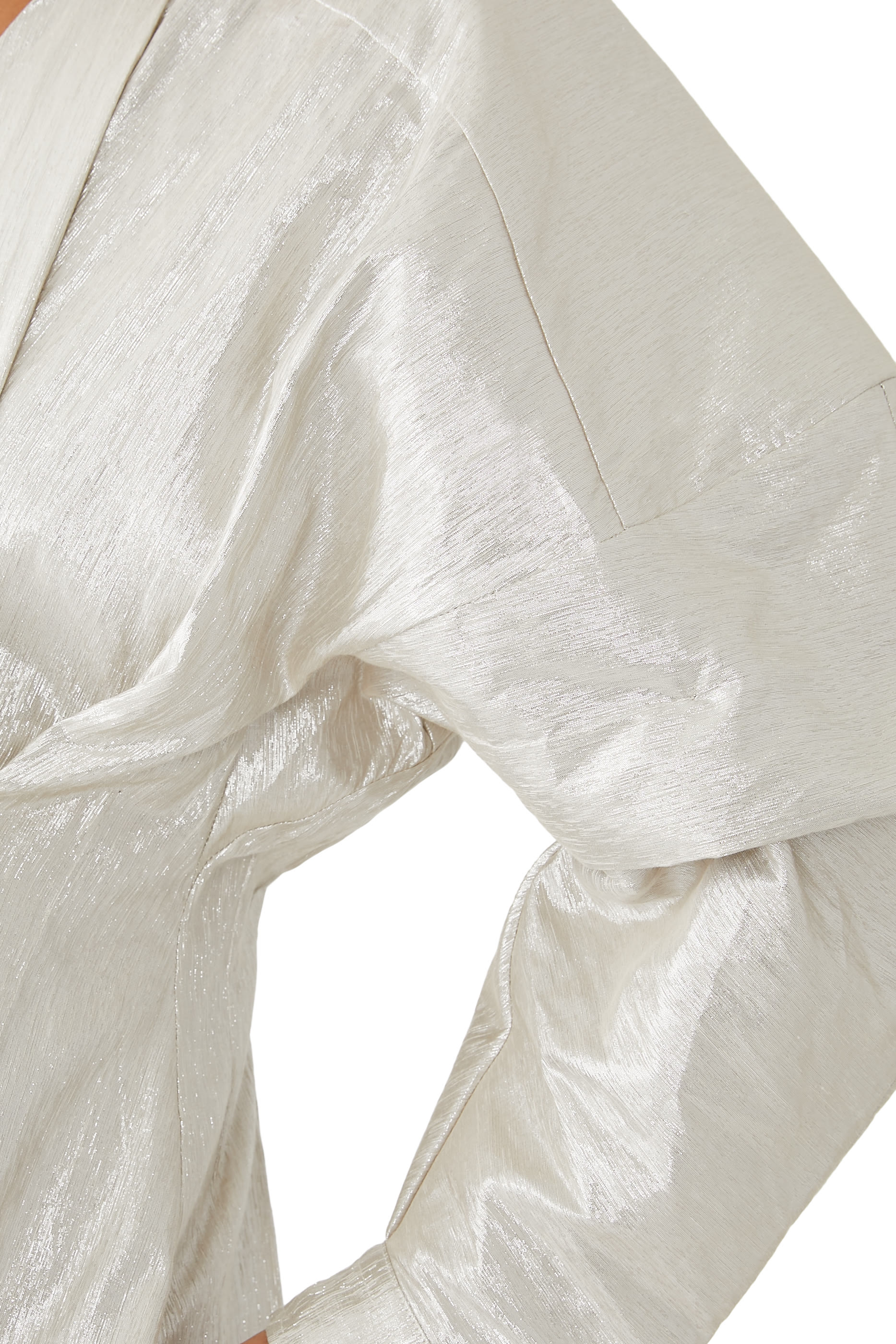 فستان طويل أونستي أوبنز مزيج كتان لامع