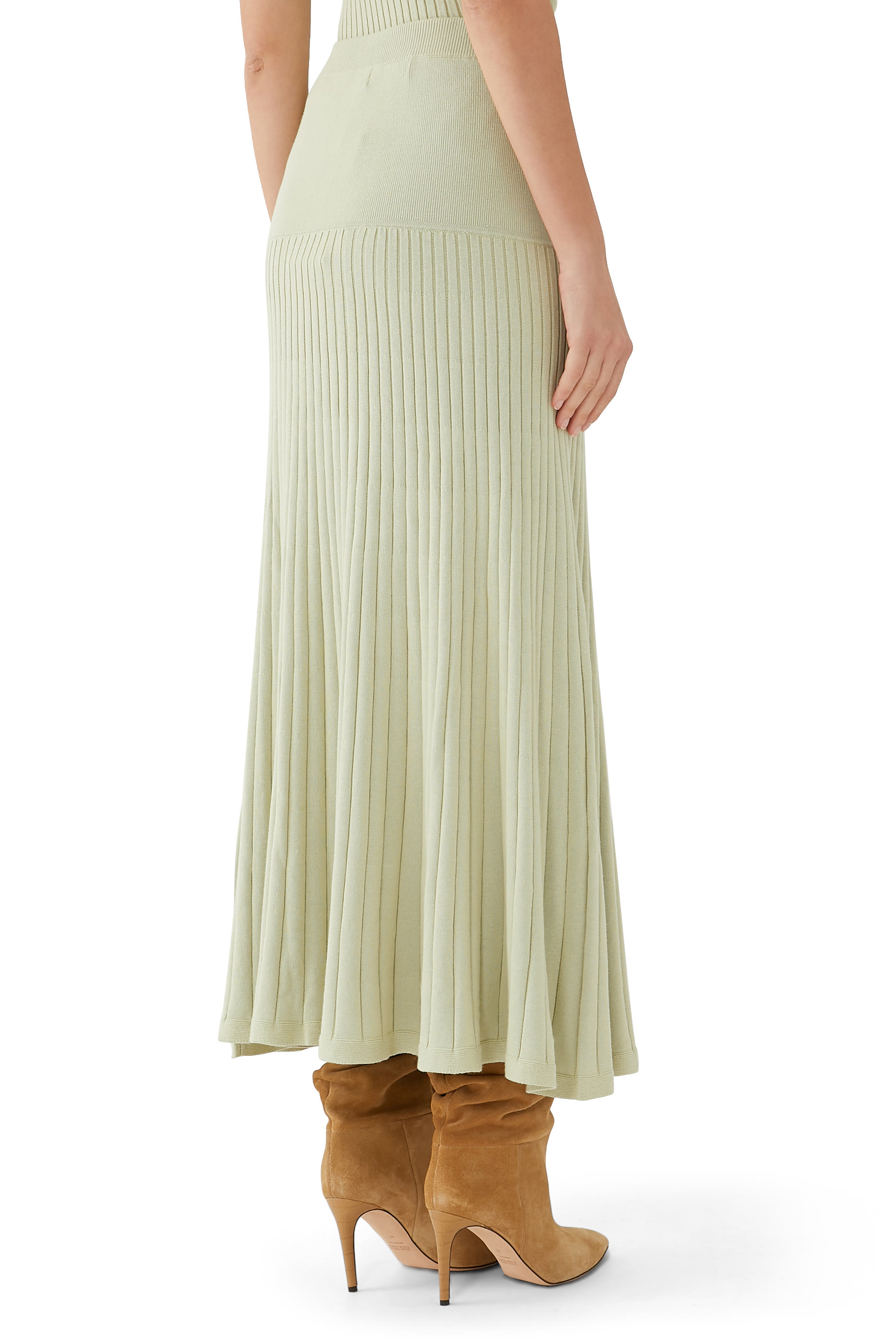 تنورة امبر منسوجة