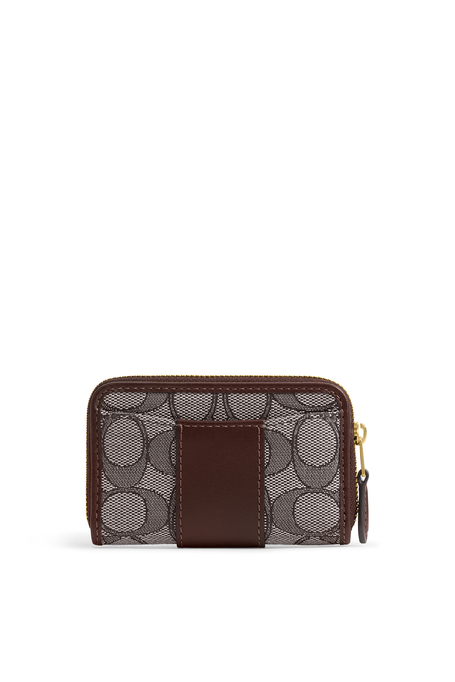 حافظة بطاقات إسنشال صغيرة بسحاب محيط جاكار بشعار الماركة