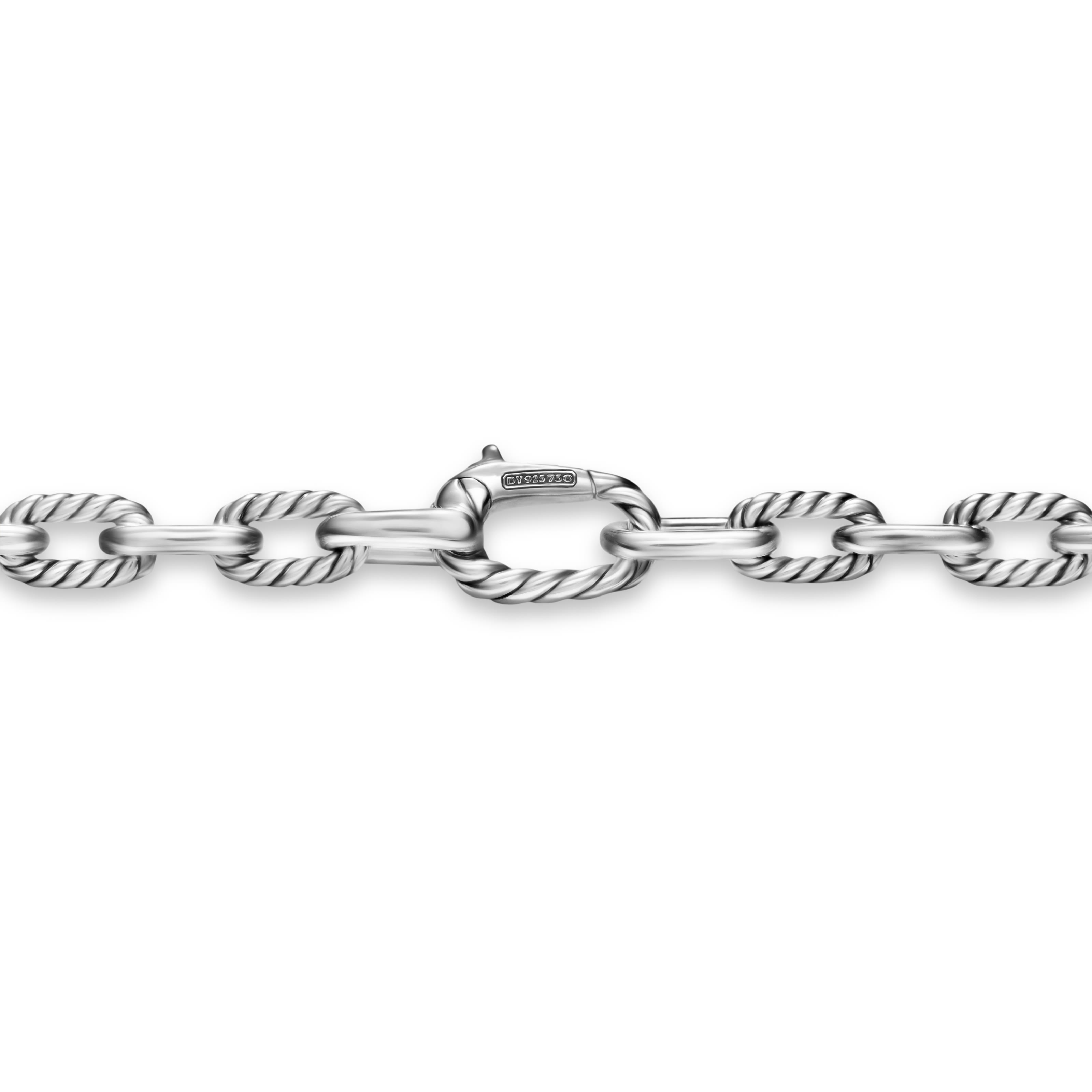 قلادة دي واي ماديسون بتصميم سلسلة، فضة إسترلينية وذهب أصفر عيار 18