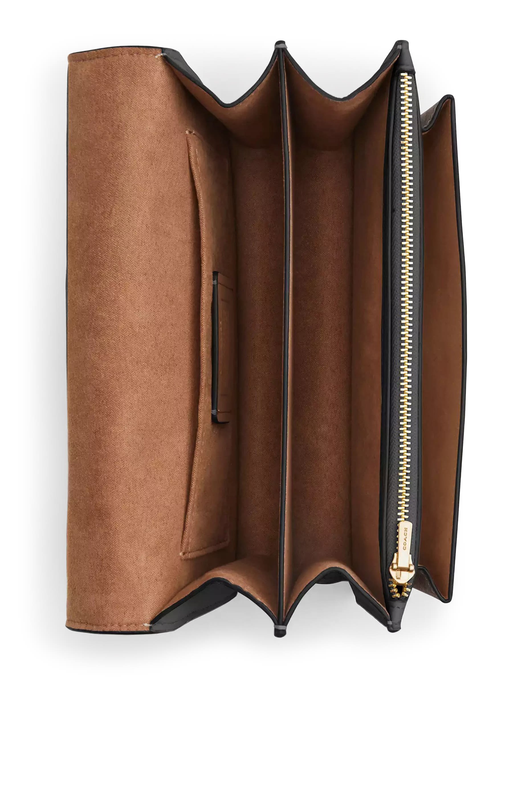 حقيبة كروس بودي كلير قماش قنب بشعار الماركة