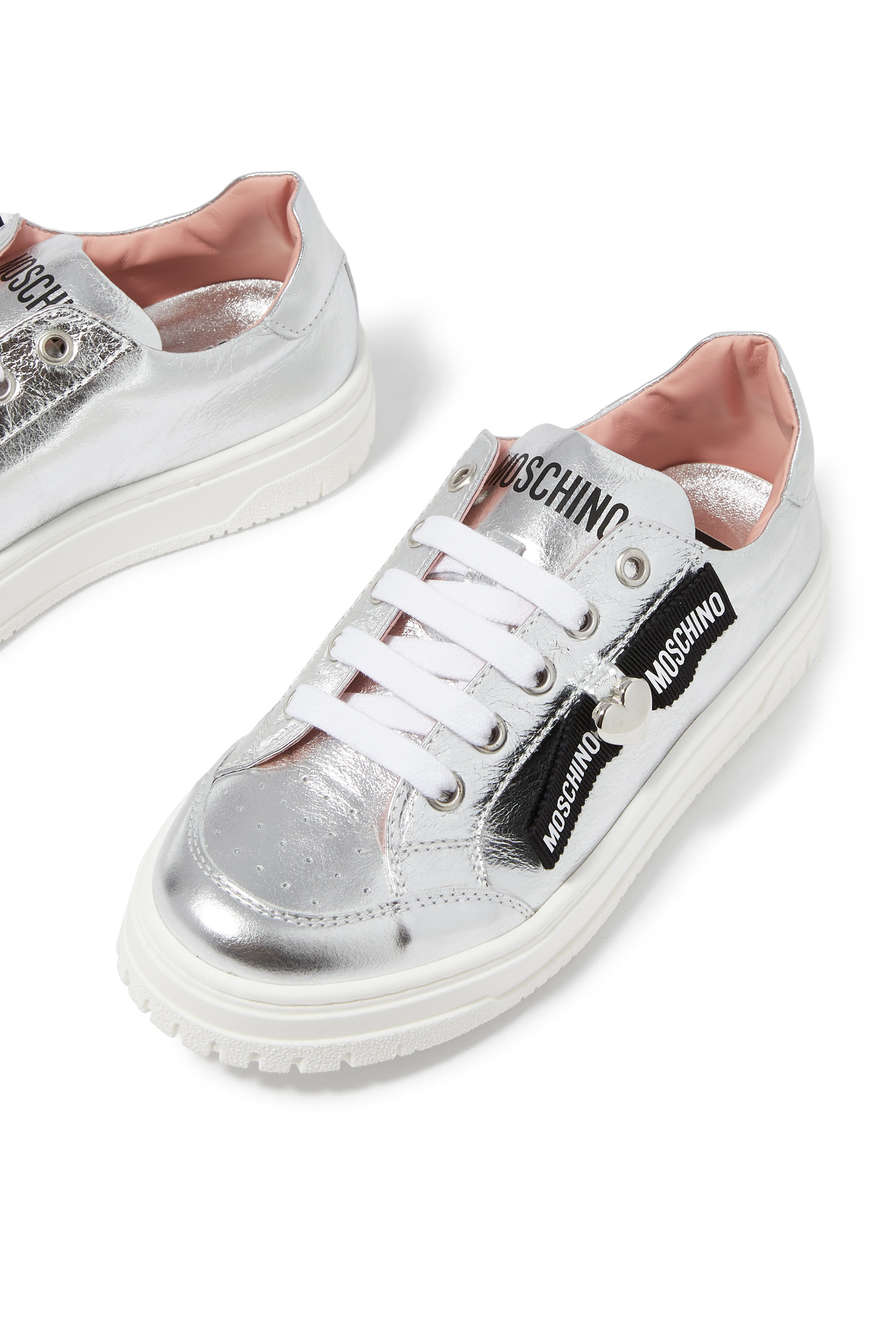 سنيكرز بشريط شعار الماركة للأطفال