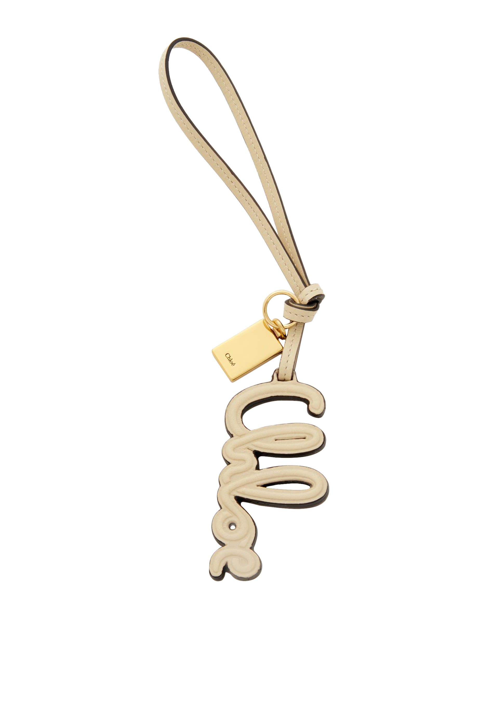 حلية حقيبة بتصميم شعار الماركة