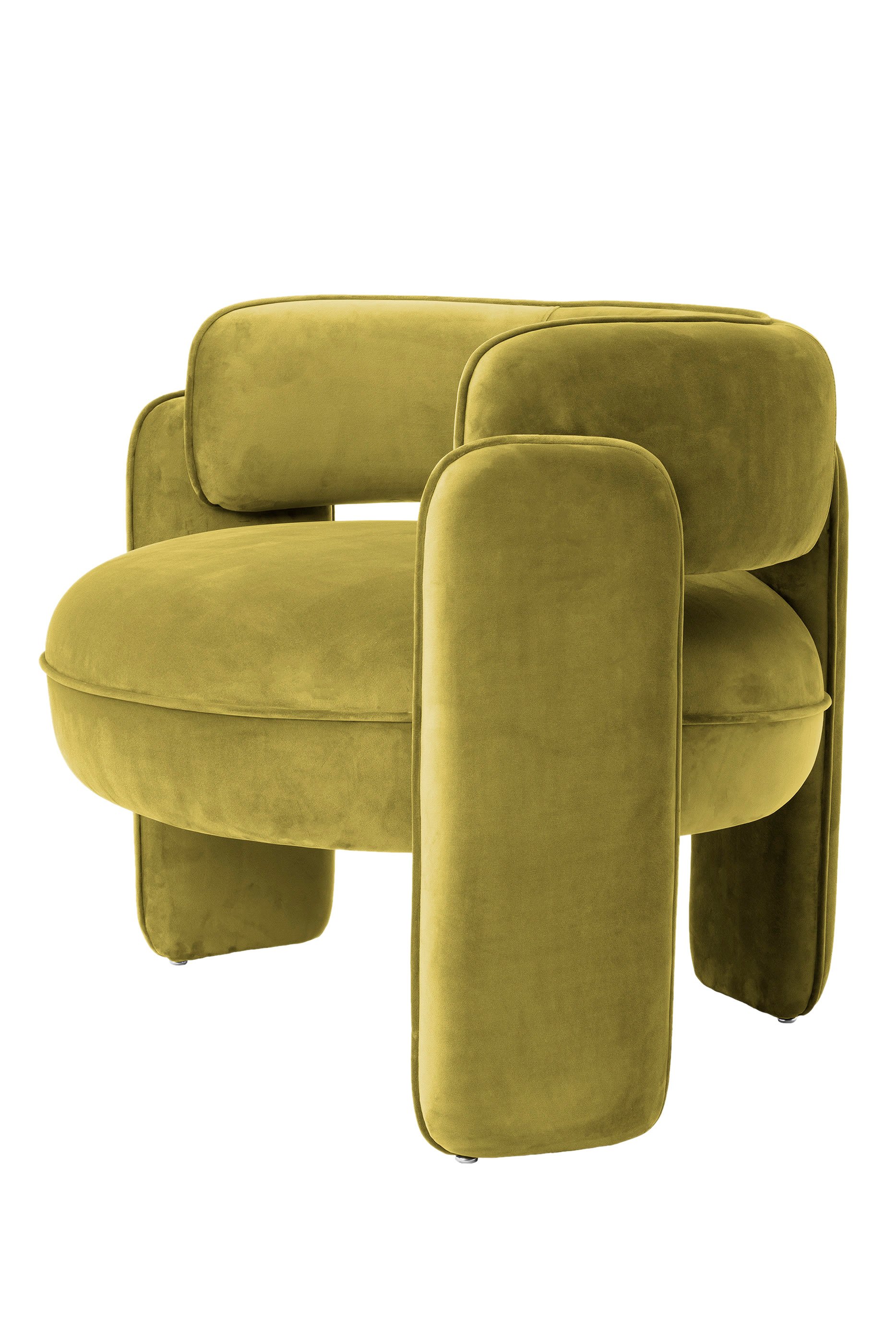 كرسي تشابلين مخمل