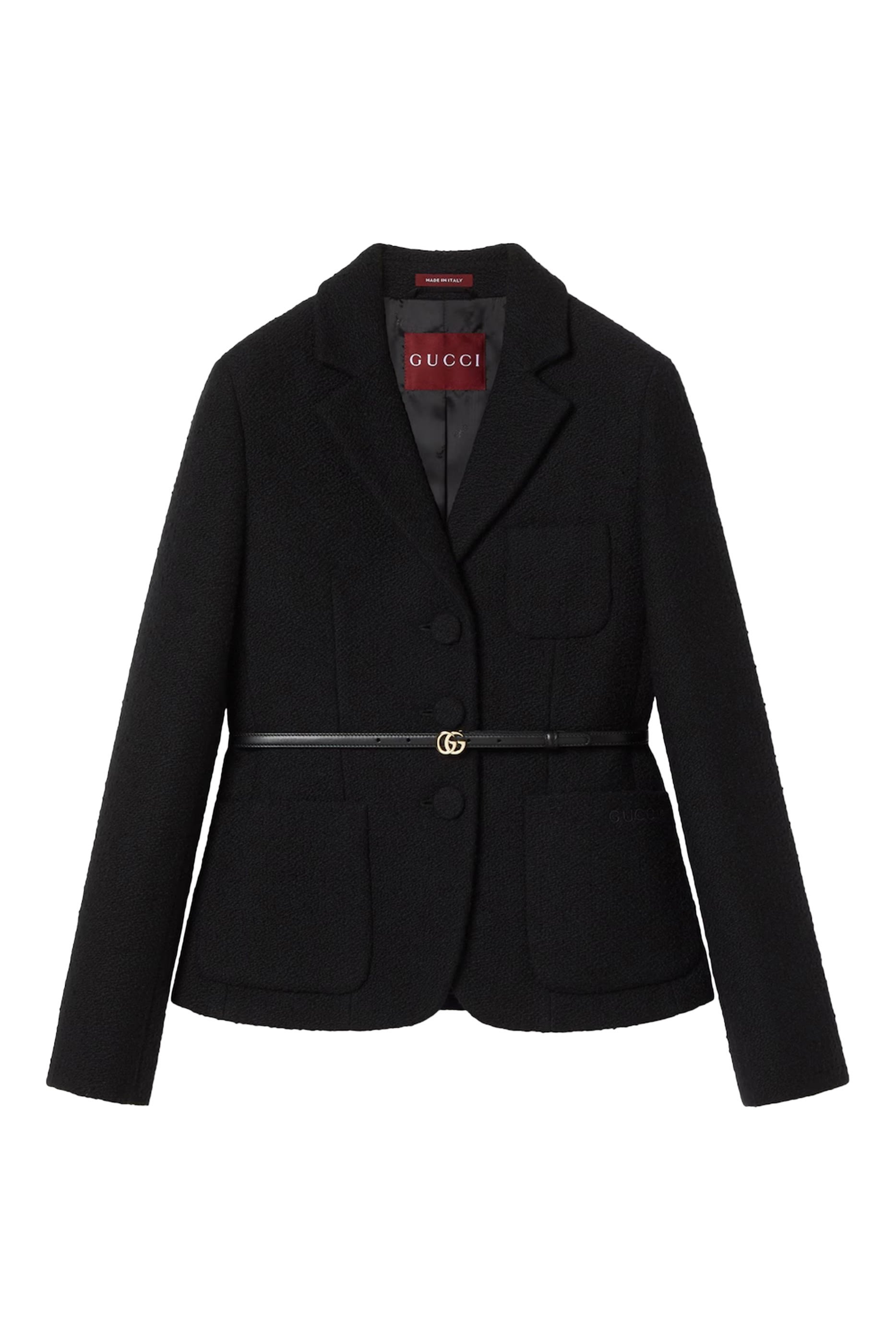 جاكيت مطرز صوف بوكليه