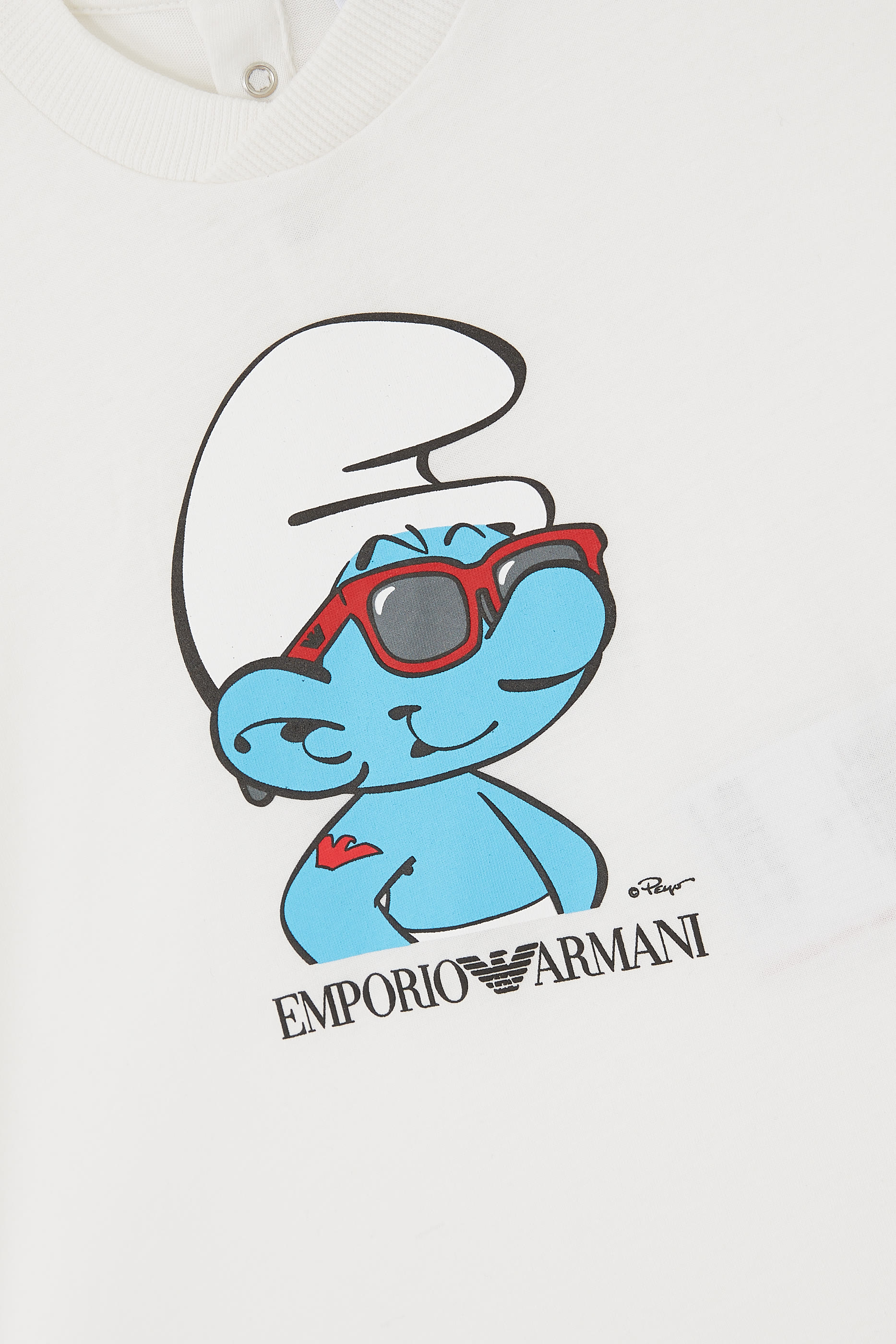 تيشيرت بطبعة سنفور للأطفال