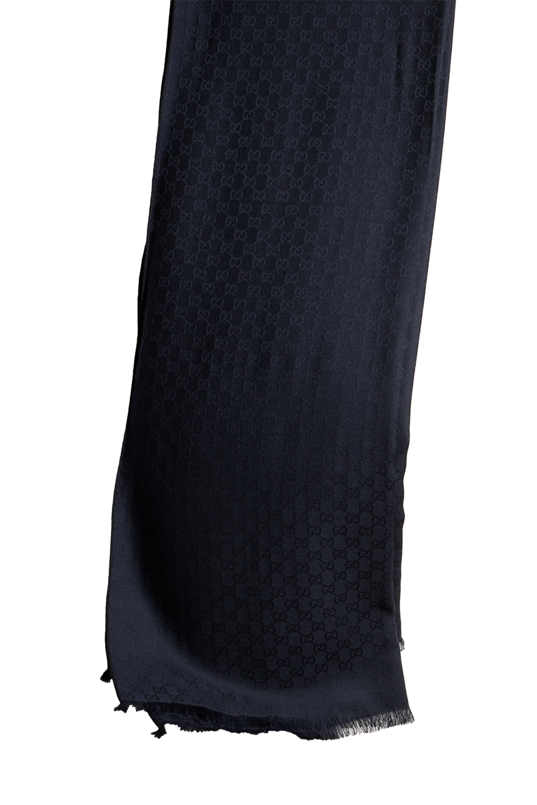 وشاح بنقشة حرفي  شعار الماركة صوف وحرير جاكار