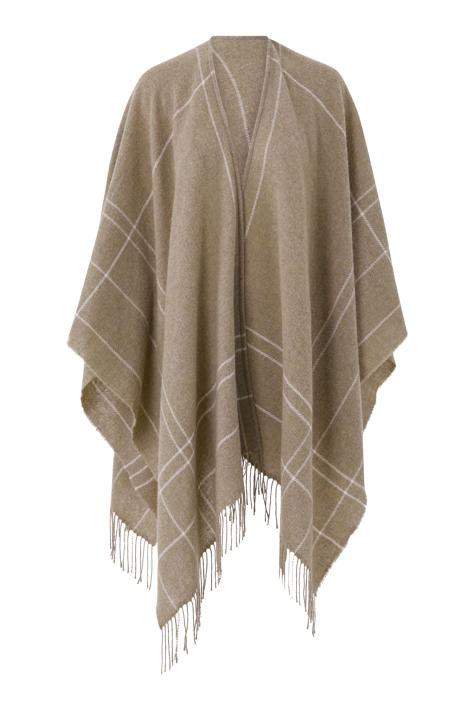 كارديغان سيراب طويل صوف تويل