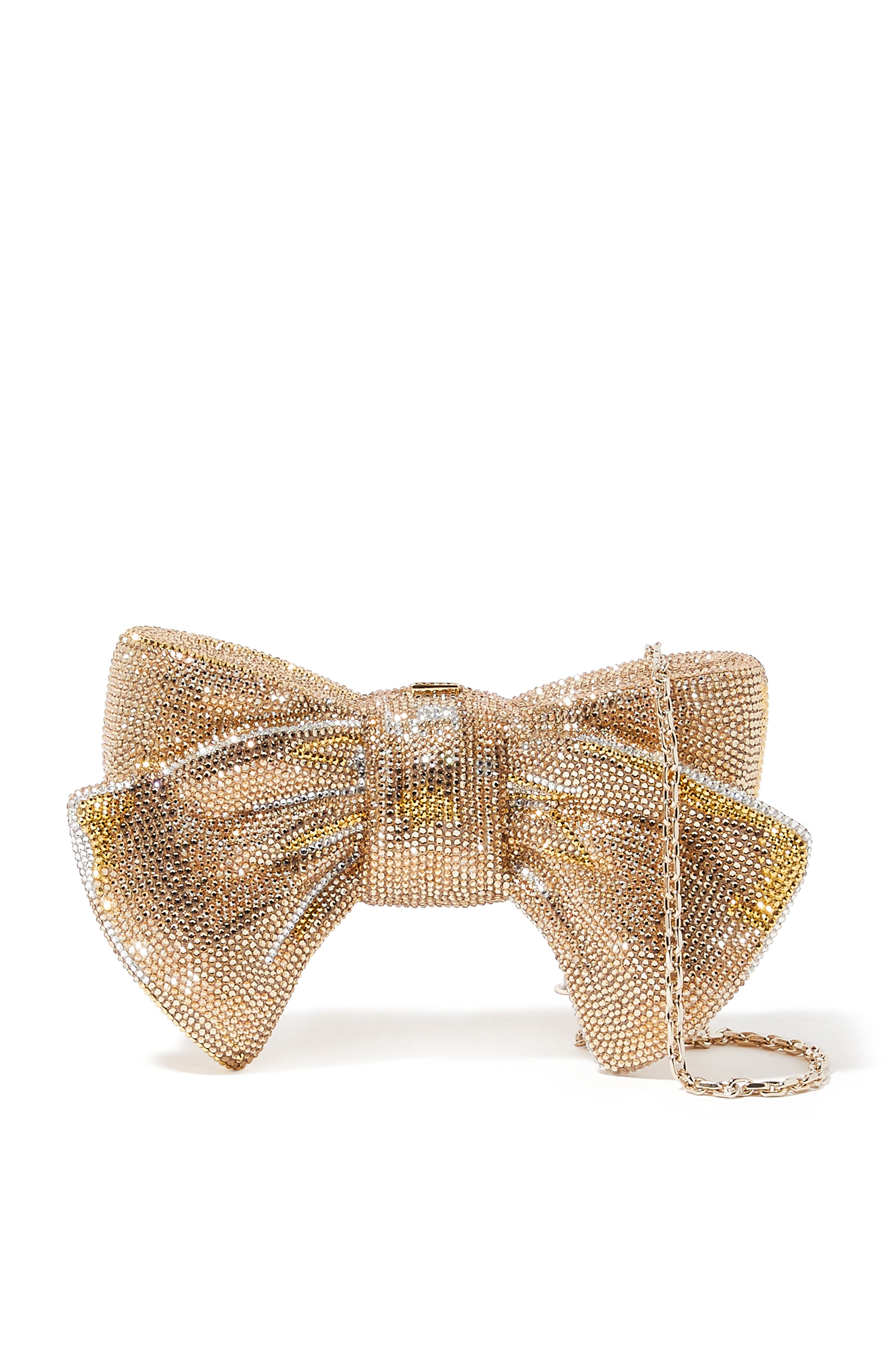 كلاتش جاست فور يو بتصميم ربطة فيونكة