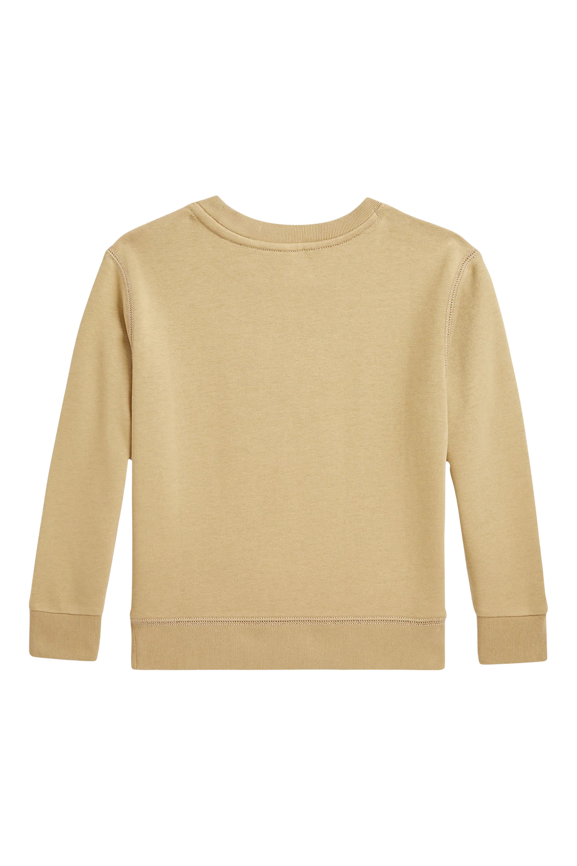 سويت شيرت منسوج بشعار الماركة للأطفال