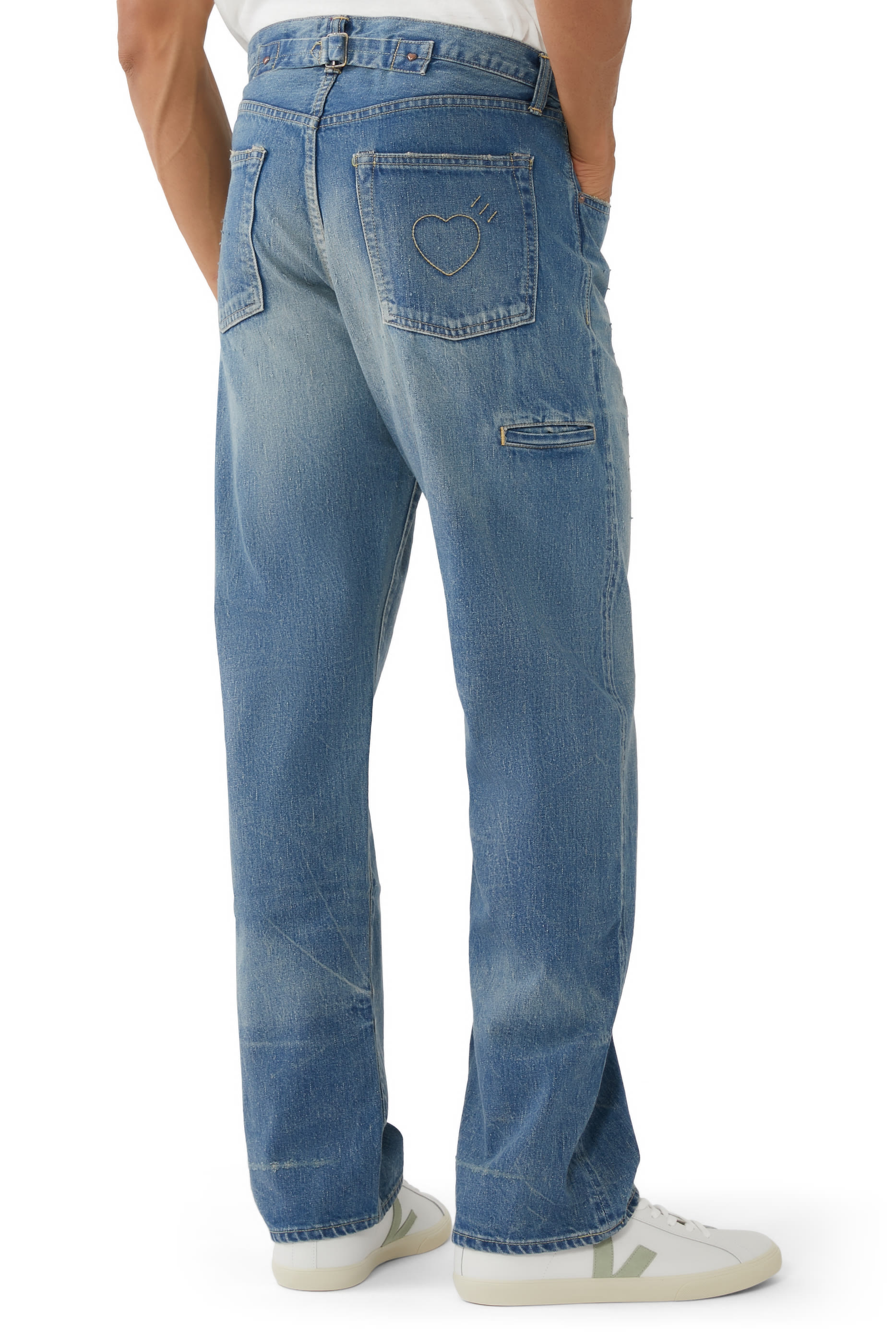 بنطال دنيم فيوتشر بقصة مستقيمة