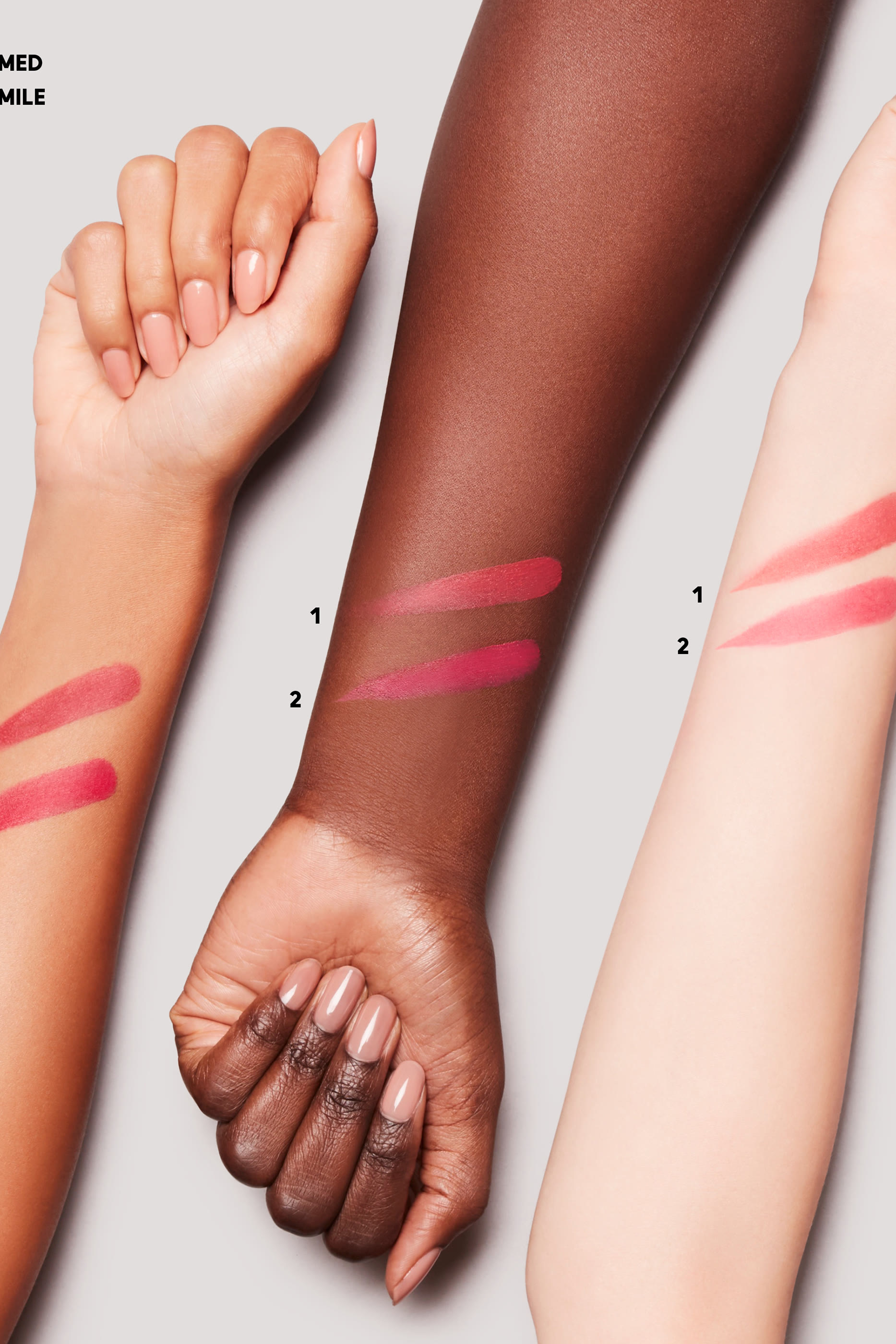 مجموعة كيس ايت توايس أحمر شفاه سائل باودر كيس، قطعتان