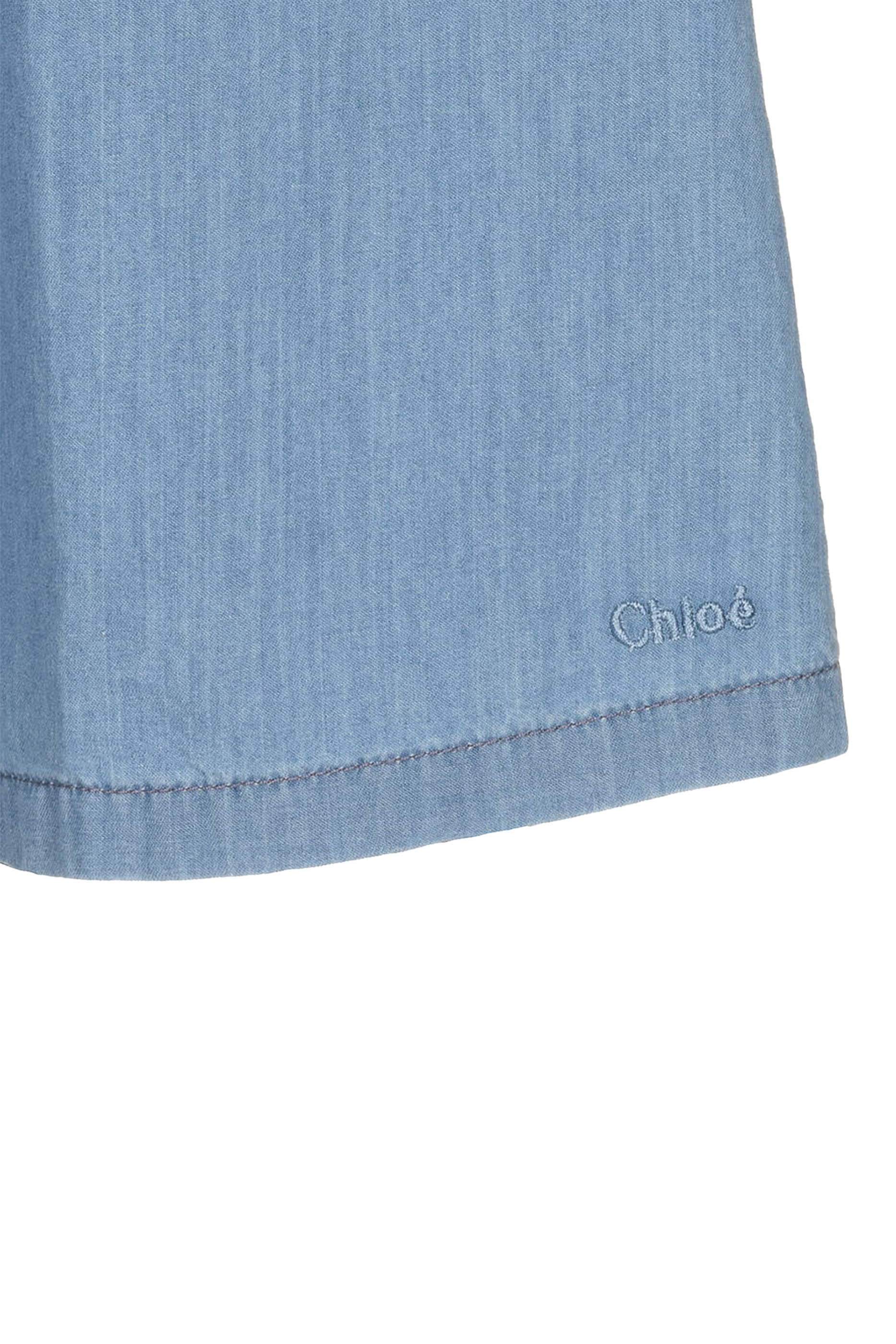 فستان دنيم للأطفال