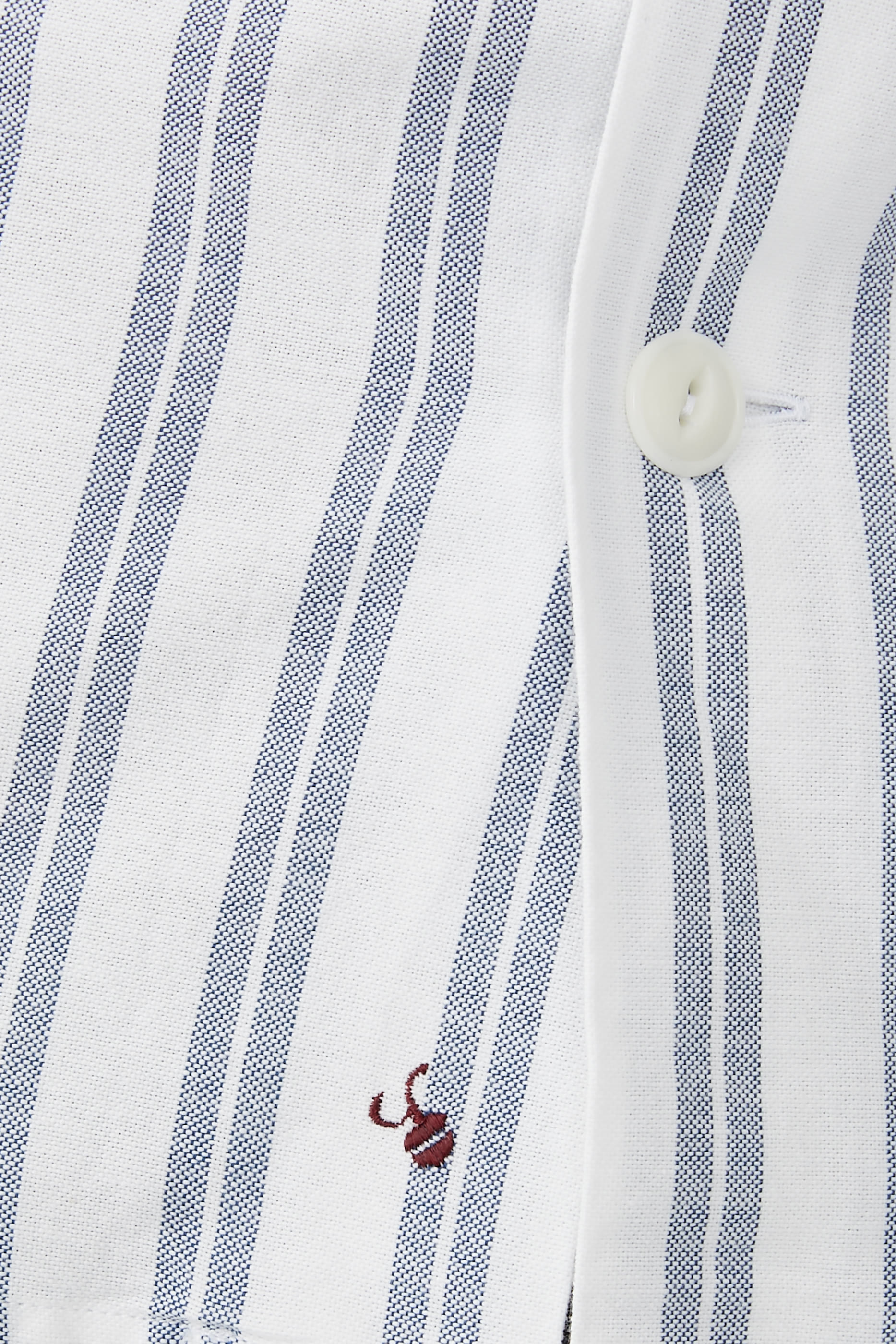 قميص بقصة عادية قطن أكسفورد