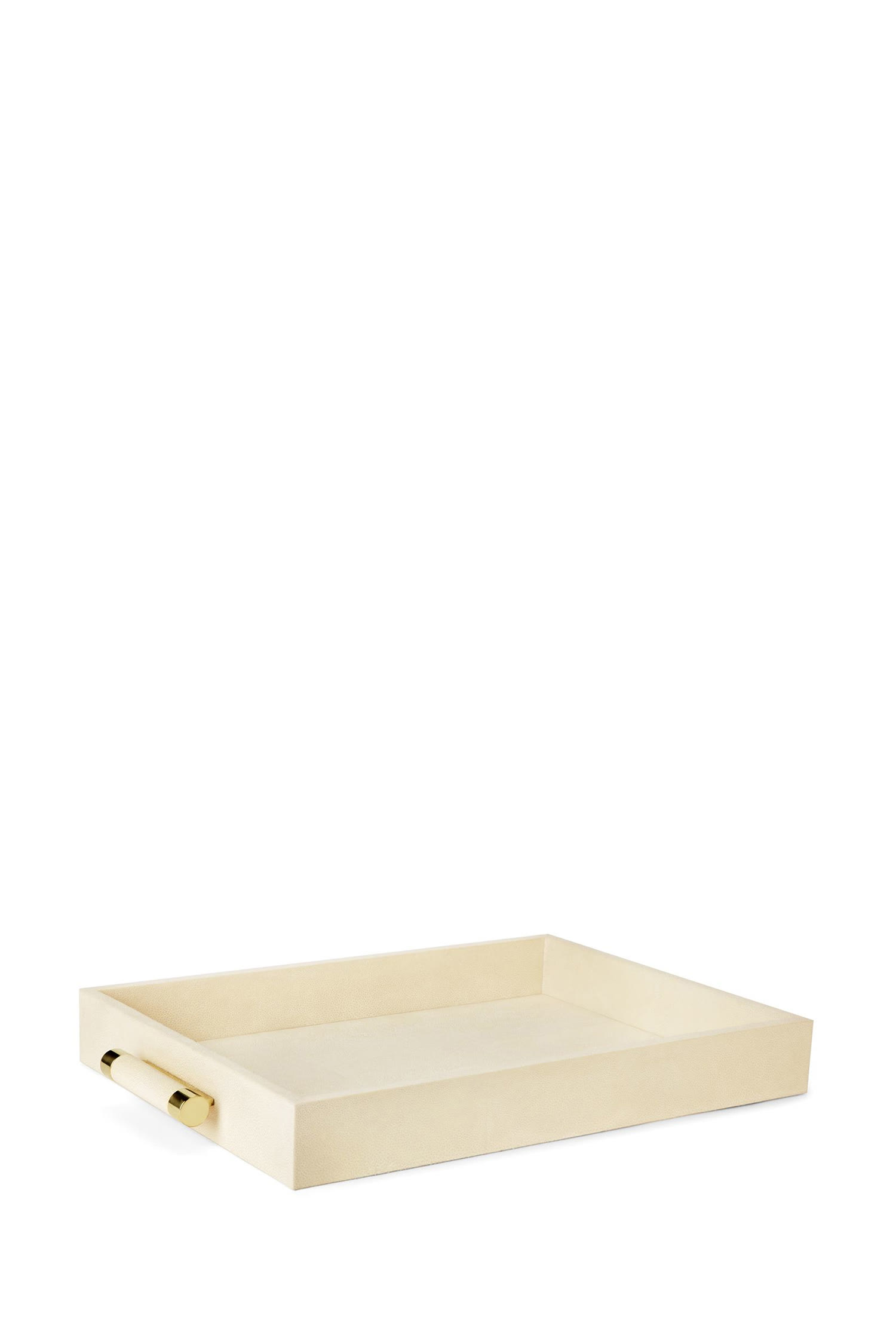 صينية تقديم كلاسيكية جلد حبيبي