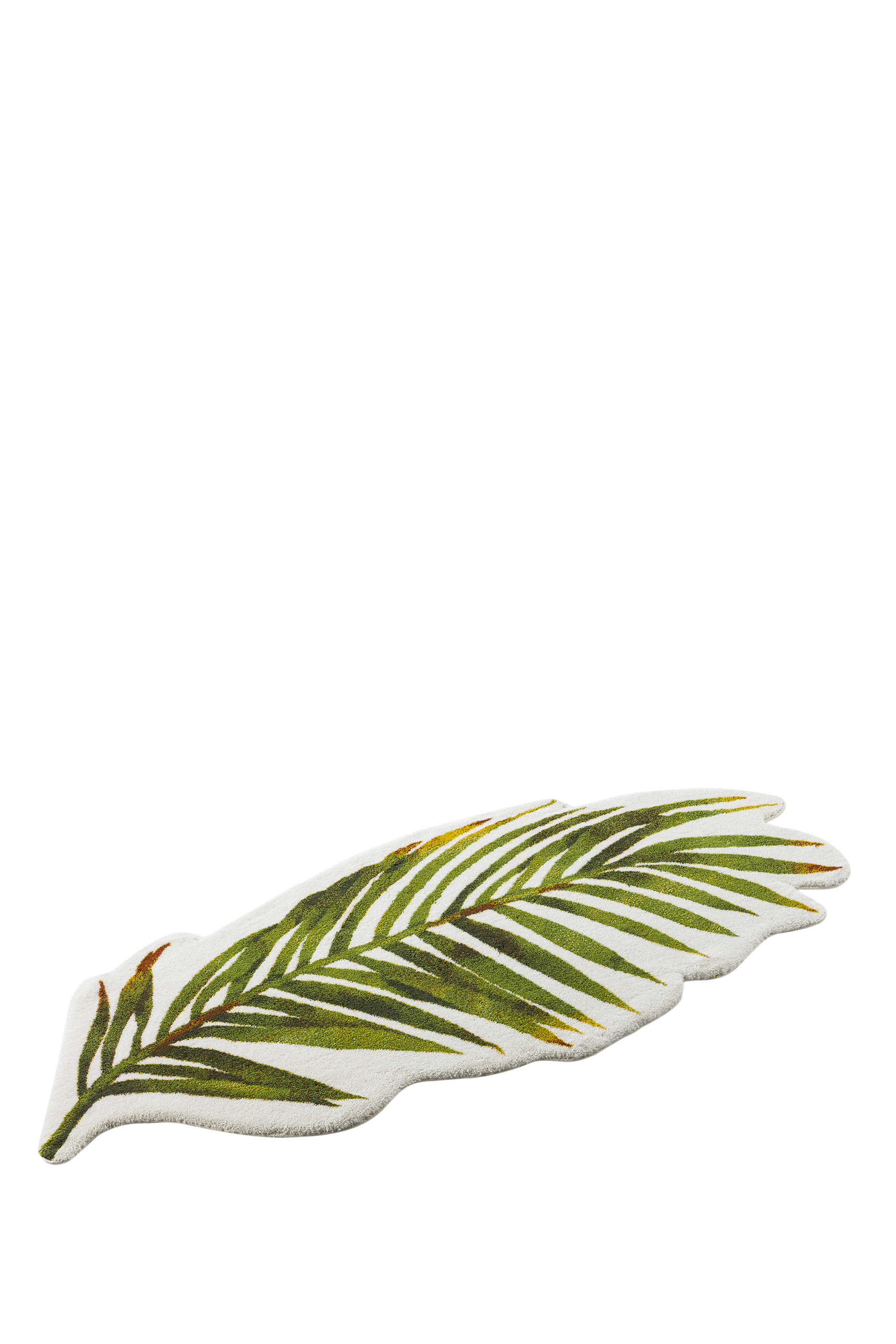 دواسة حمام بتصميم ورقة نخيل