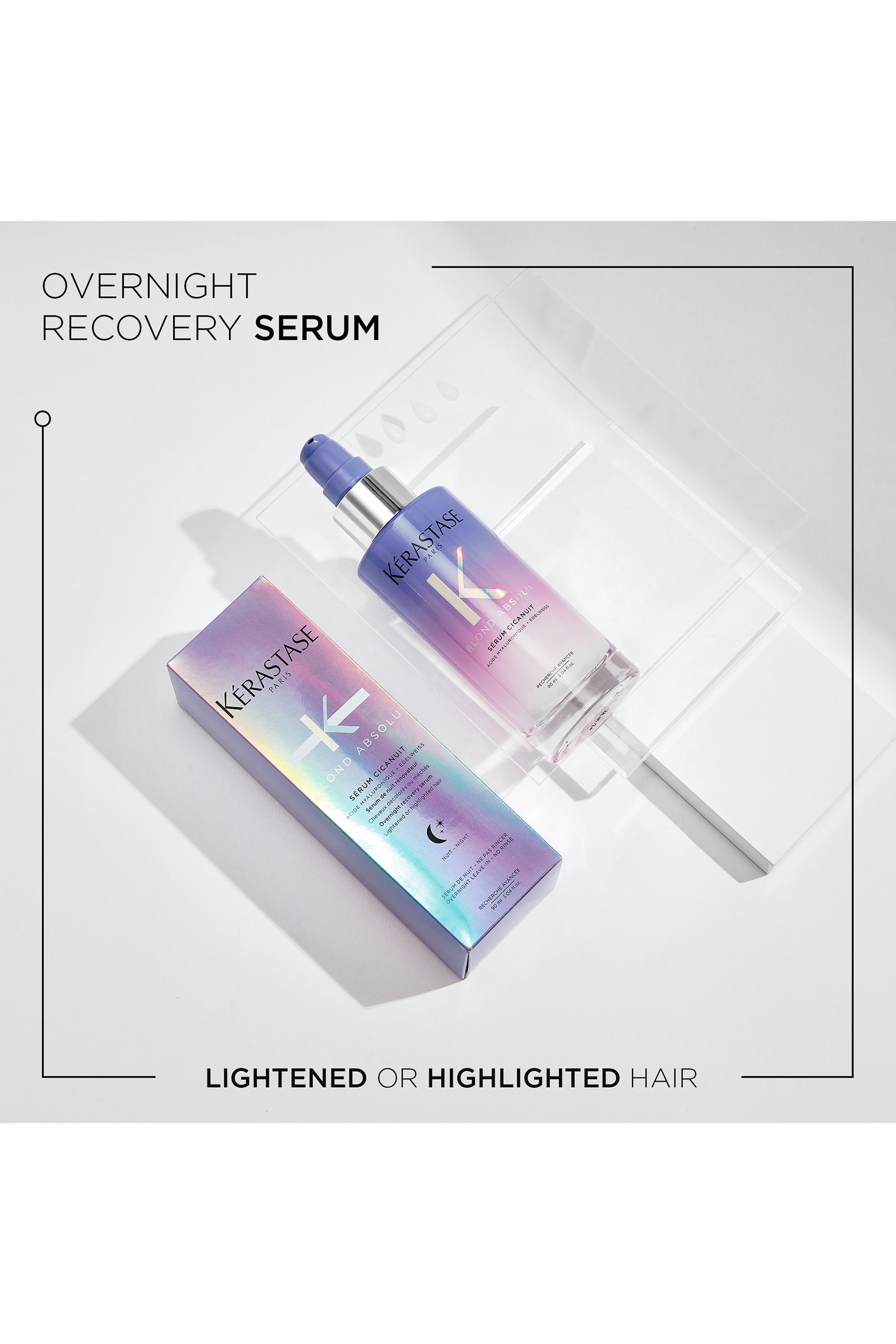 سيروم أبسولو سيكانوي ليلي للشعر الأشقر