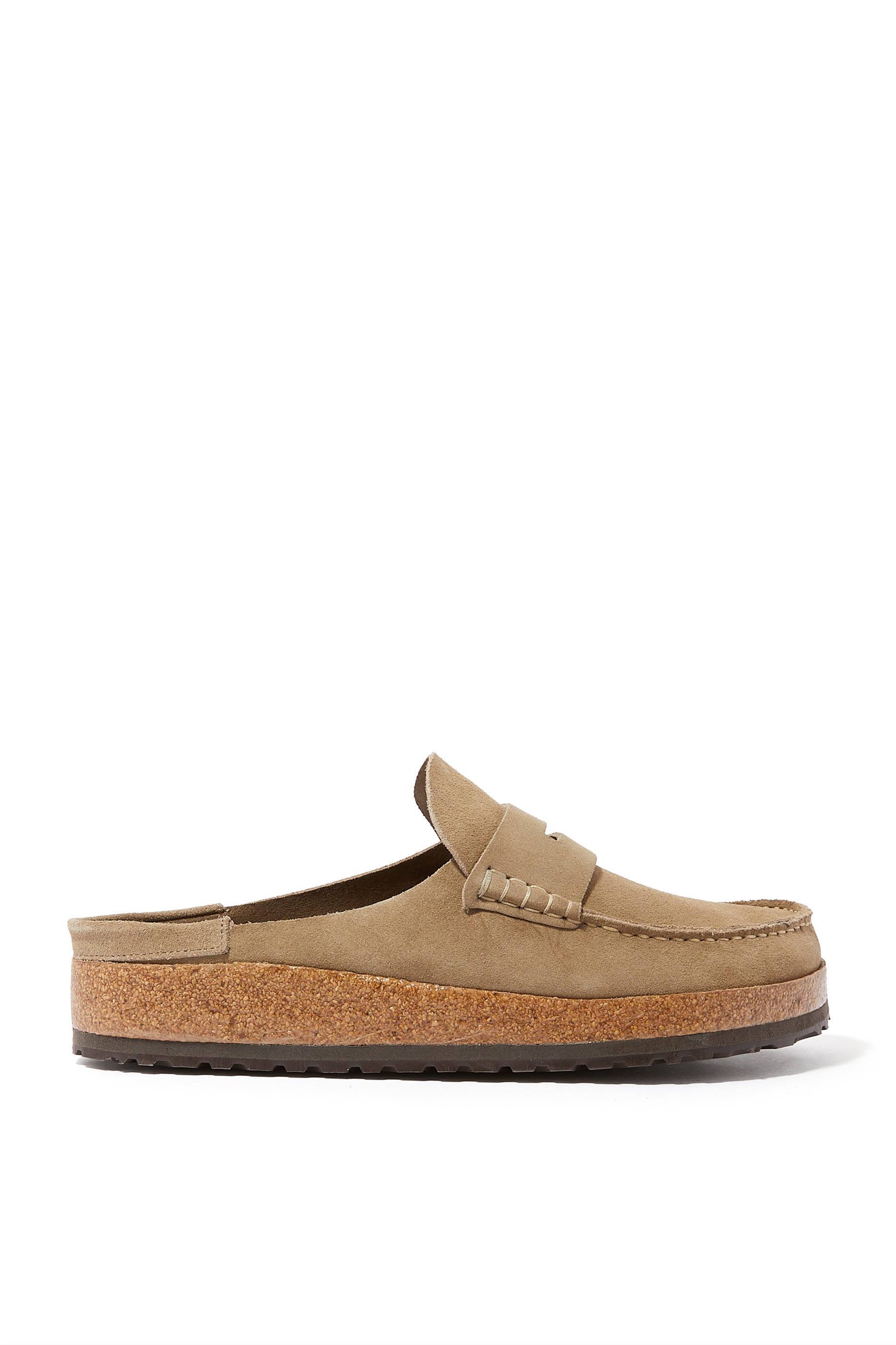 حذاء نايبلز مفتوح من الخلف جلد