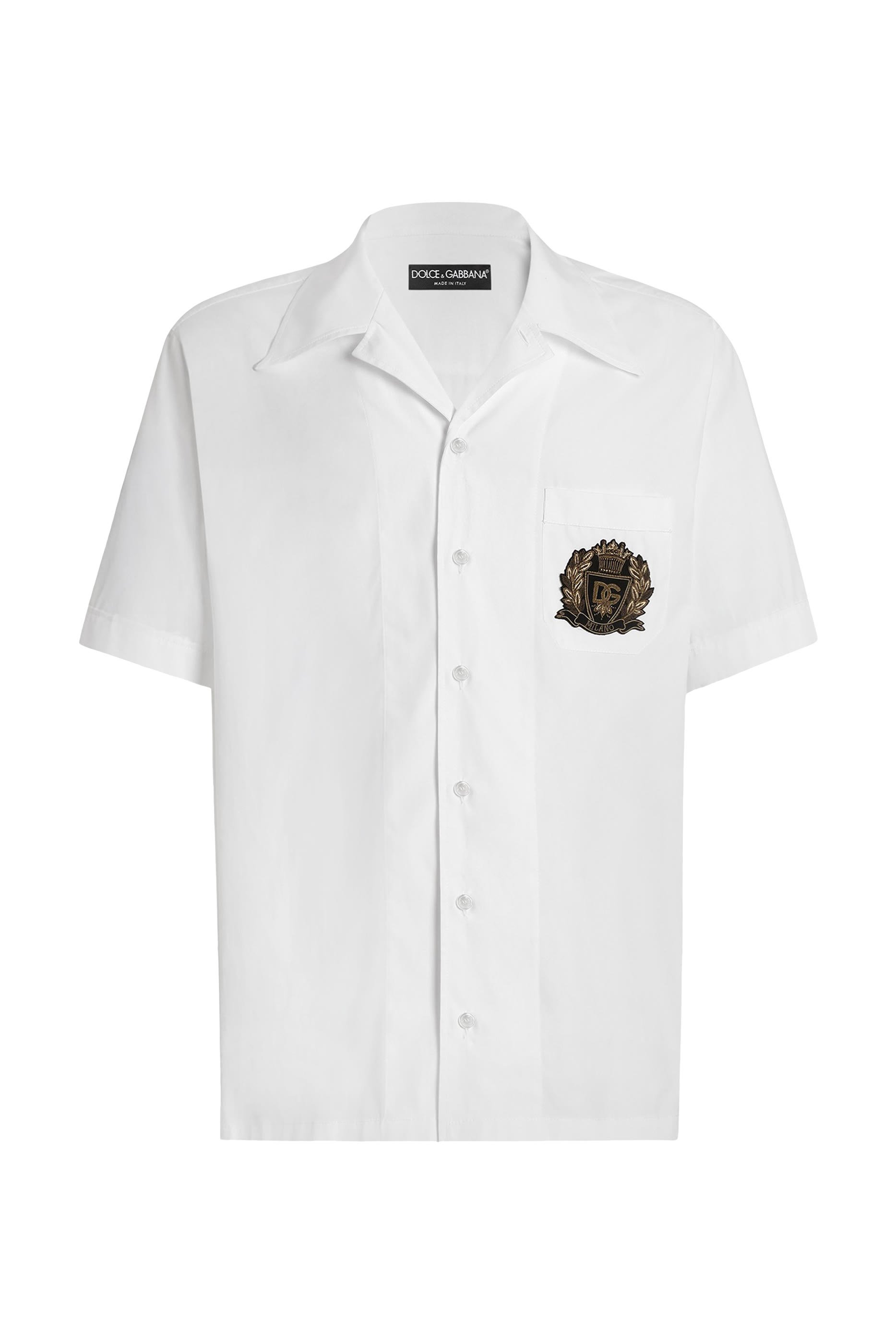 قميص هاواي قطن بوبلين