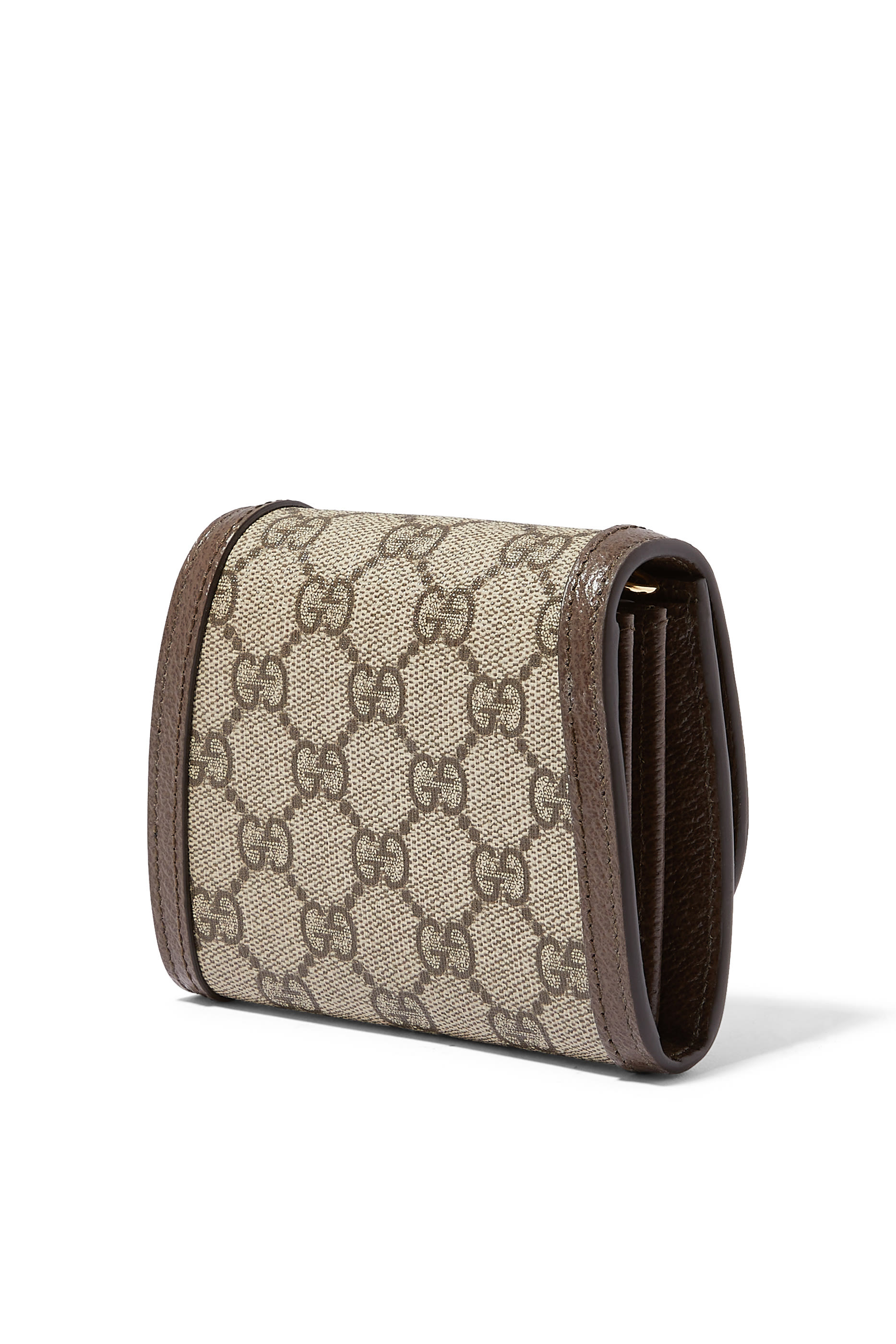 محفظة بلوندي متوسطة بسلسلة قماش قنب سوبريم بنقشة حرفي شعار الماركة