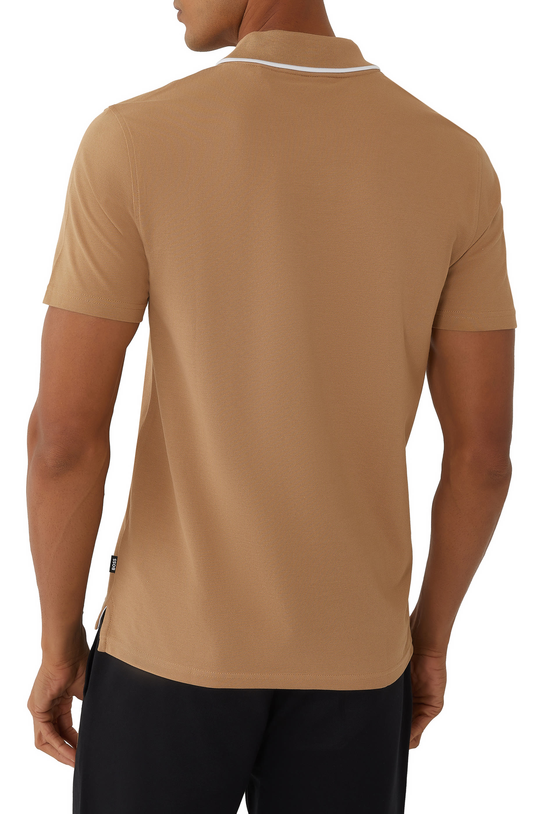 قميص بولو  x دبي مطرز بعربة بوجي