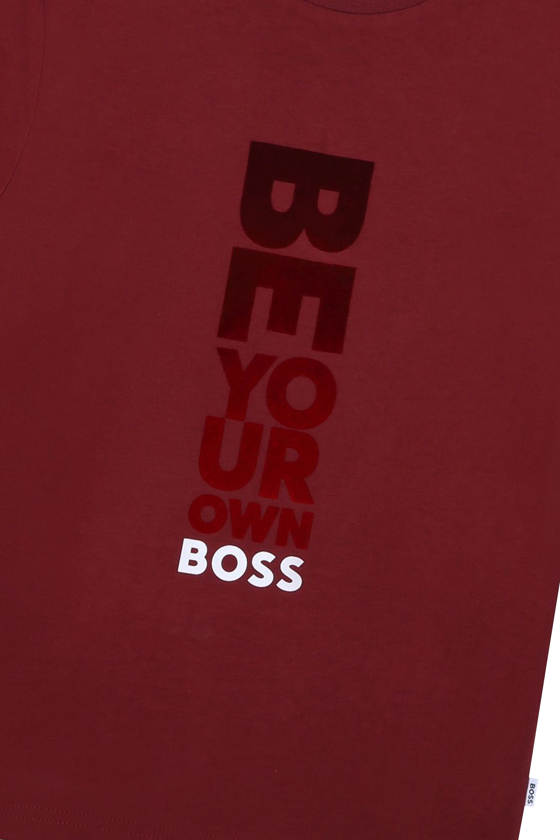 تيشيرت بطبعة شعار الماركة للأطفال