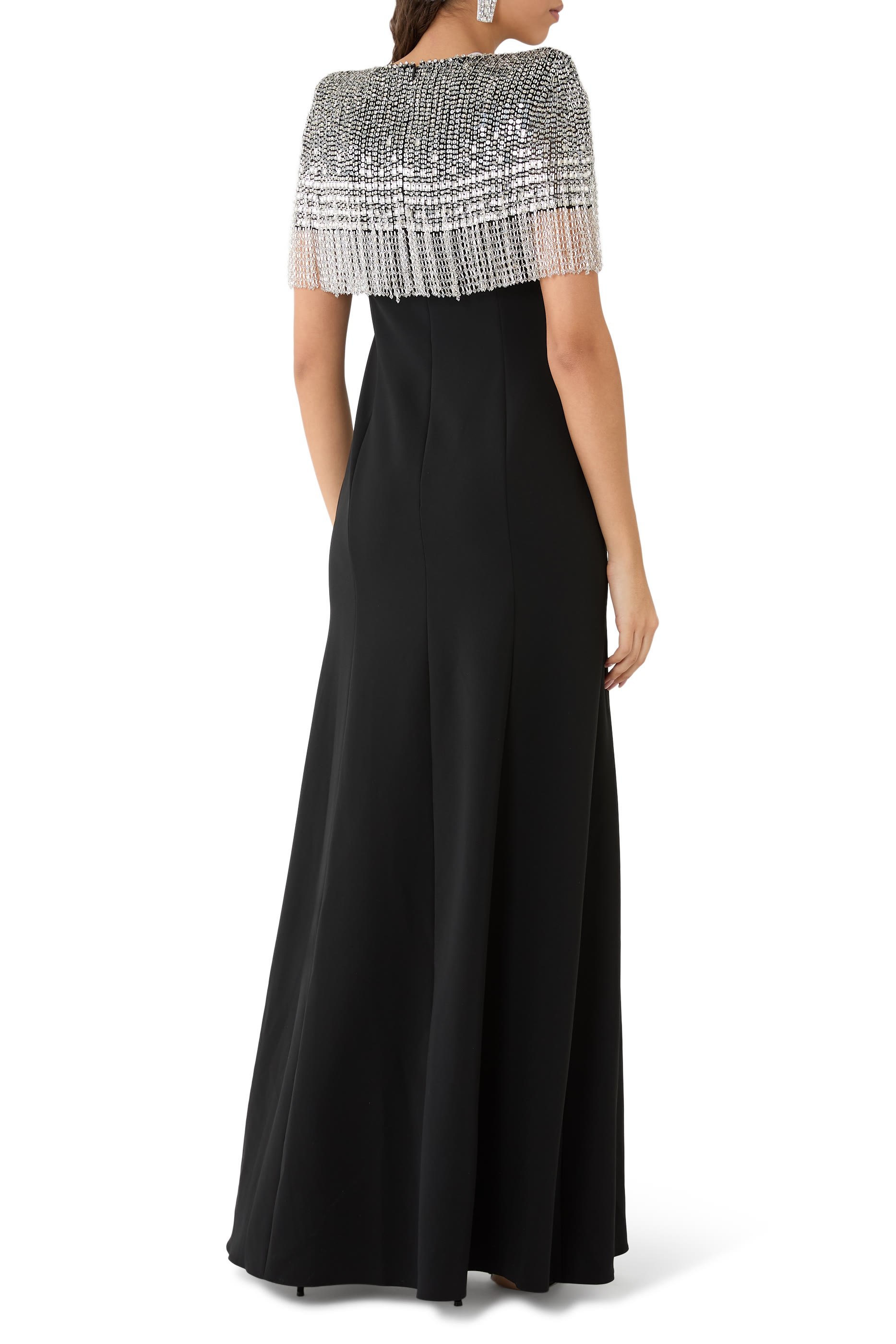 فستان سهرة سابين بخرز