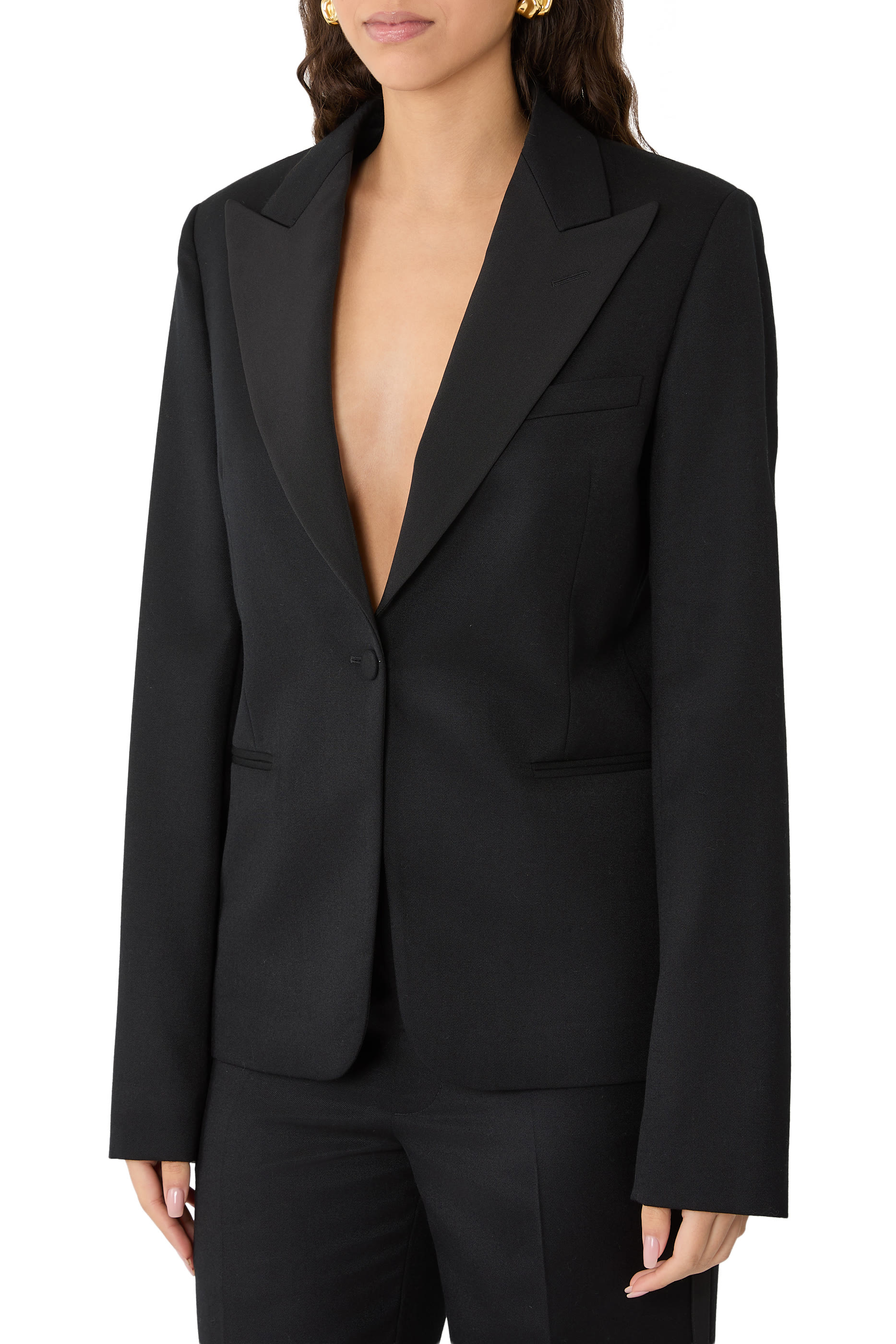 Fitted Tuxedo Jacket