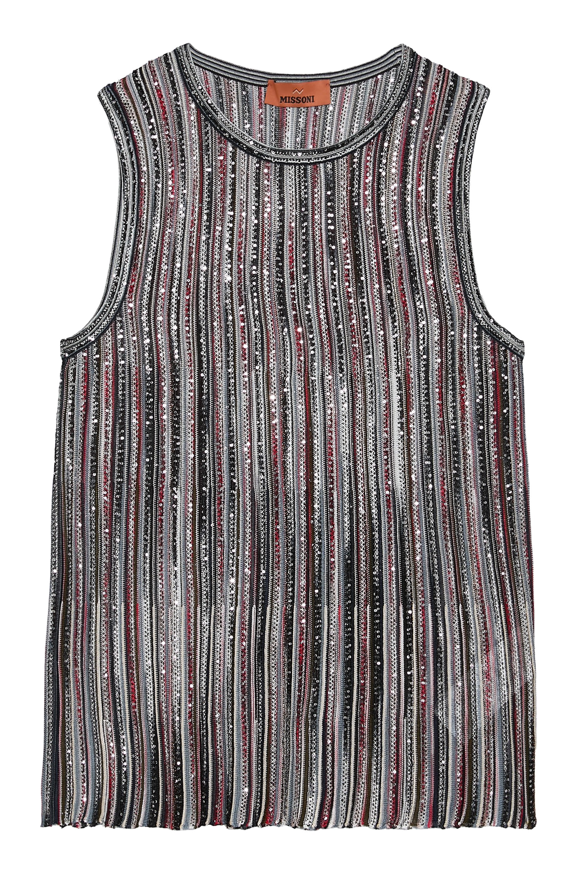 بلوزة لوريكس مطرزة جزئيا بترتر