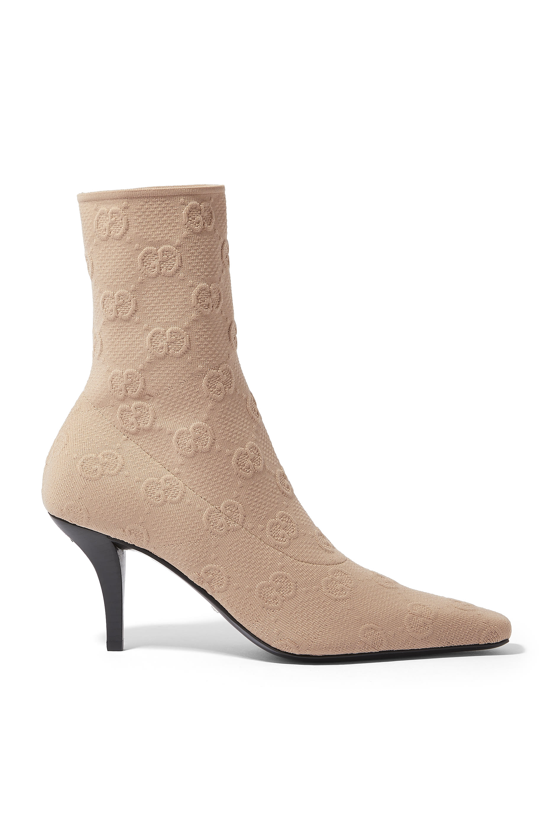 بوت منسوج بطول الكاحل 75 بحرفي شعار الماركة