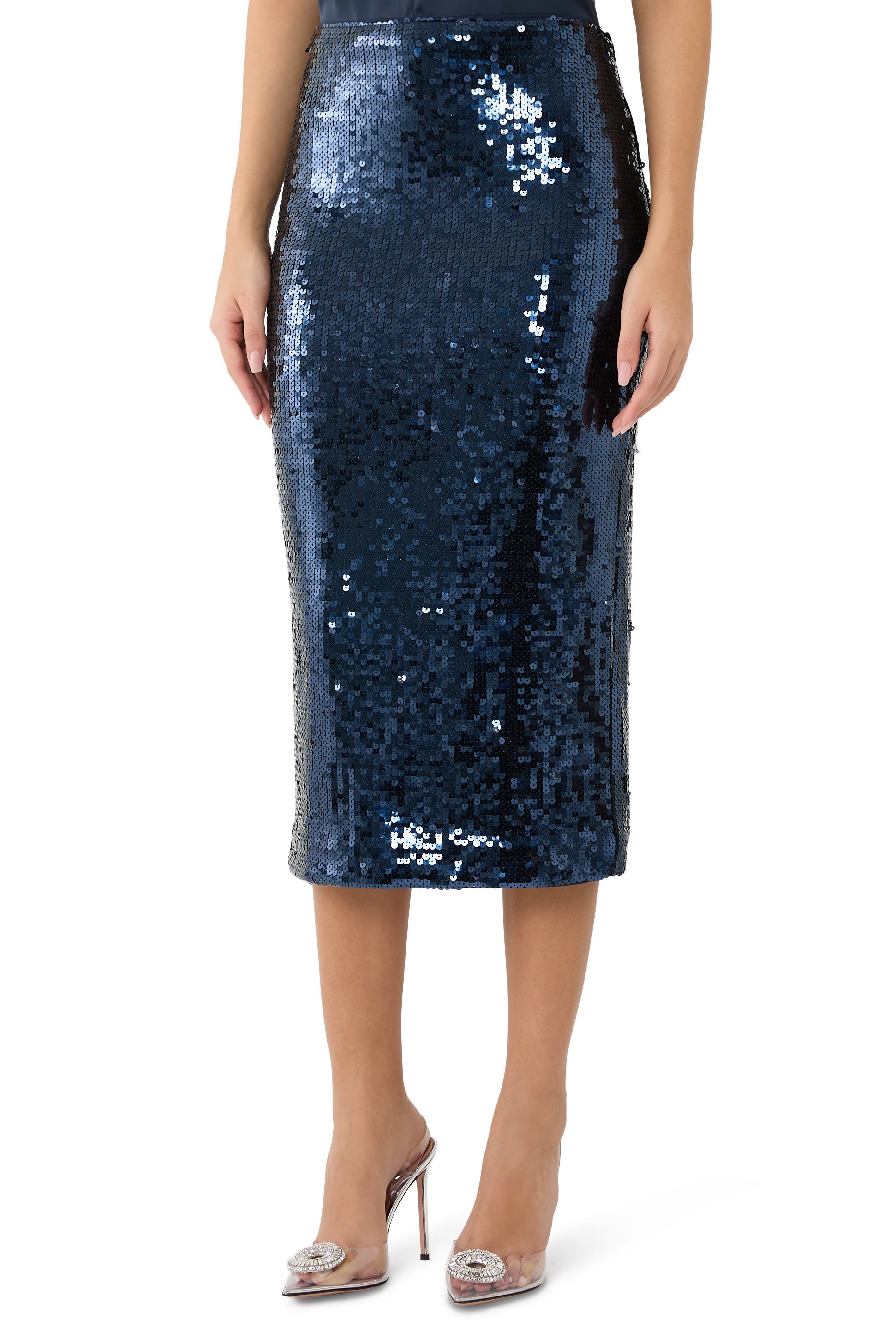 Sequin Pencil Skirt