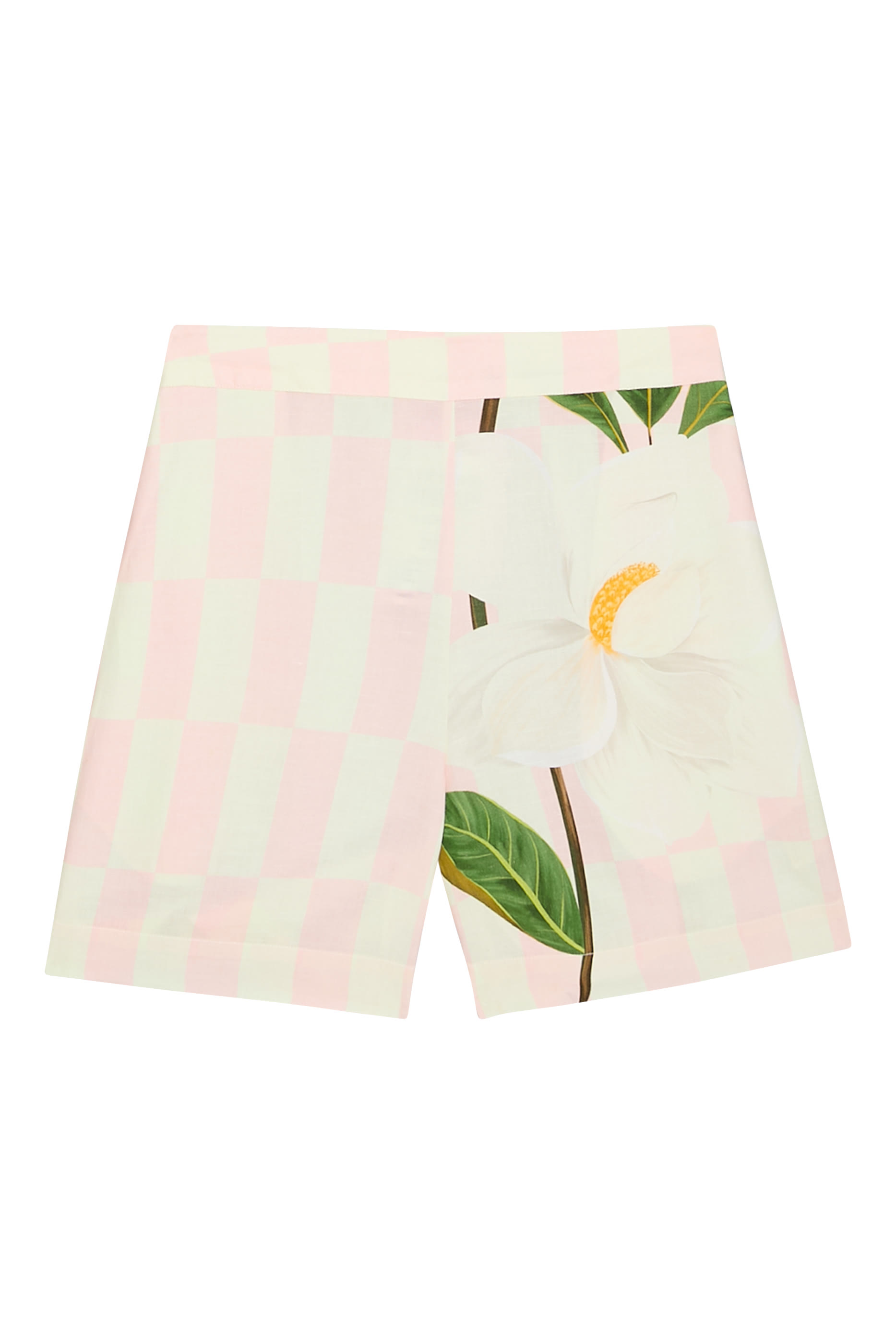 شورت سامر بنقشة مربعات