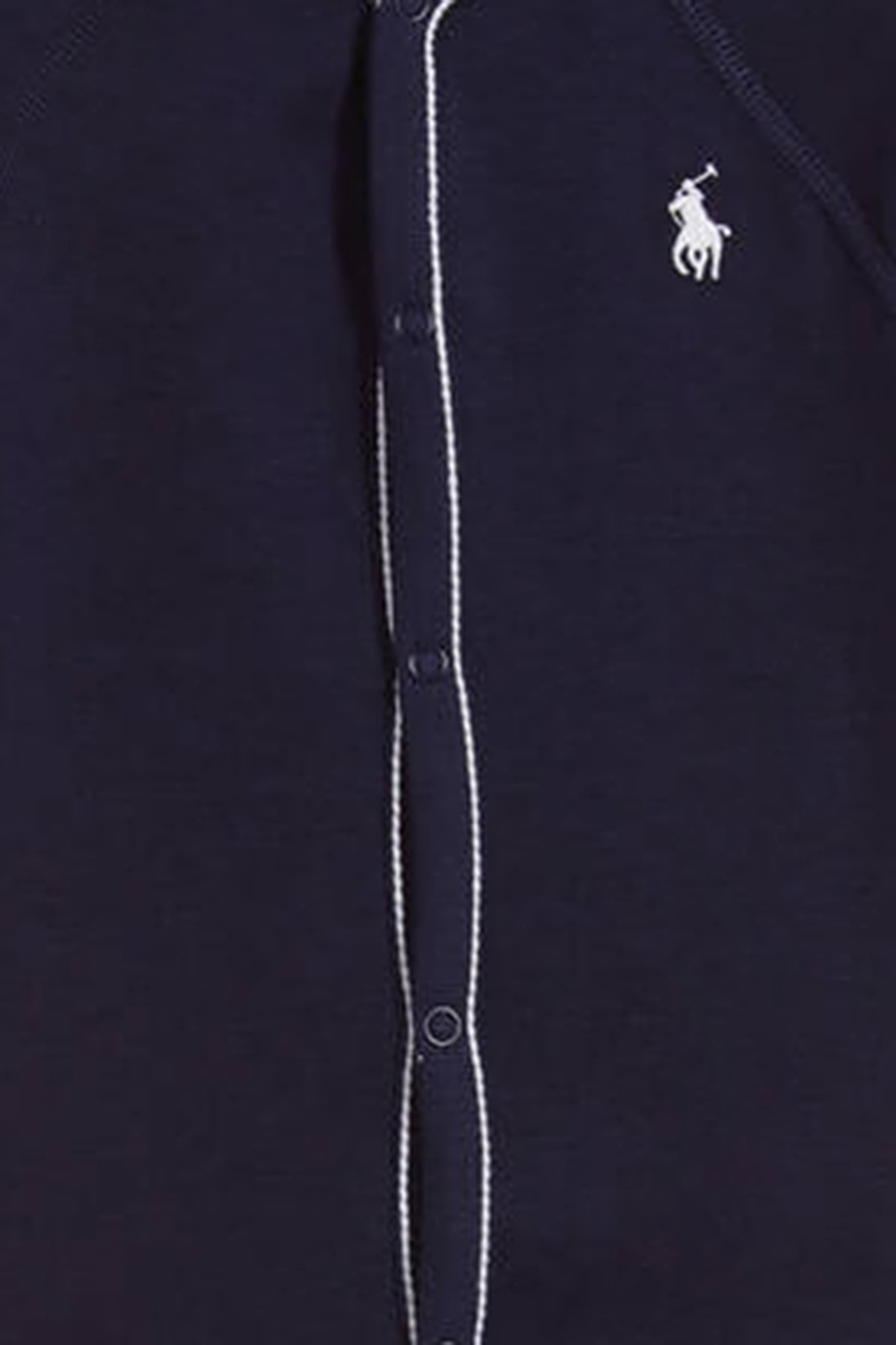 لباس قطعة واحدة بقدمين بشعار قطن