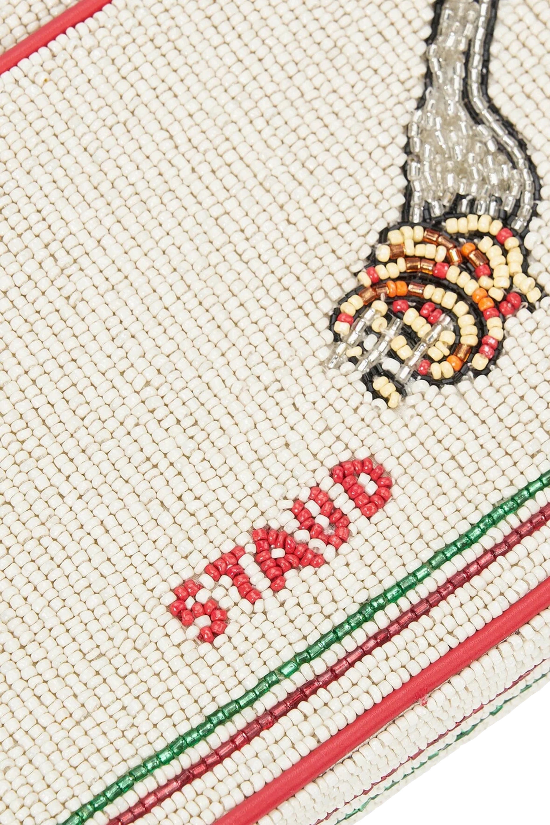 حقيبة تومي مطرزة بخرز