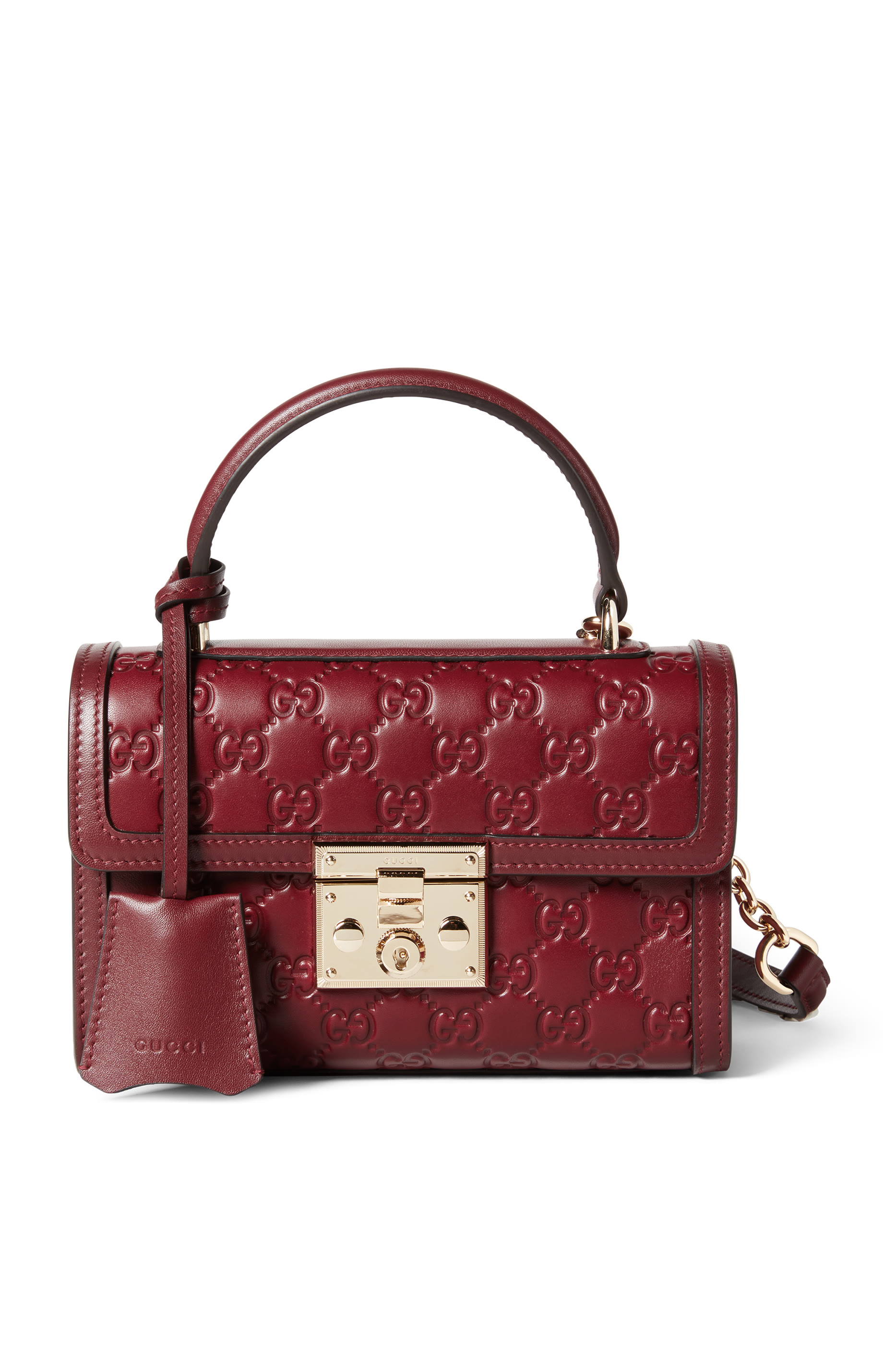 Padlock Small Top Handle Bag