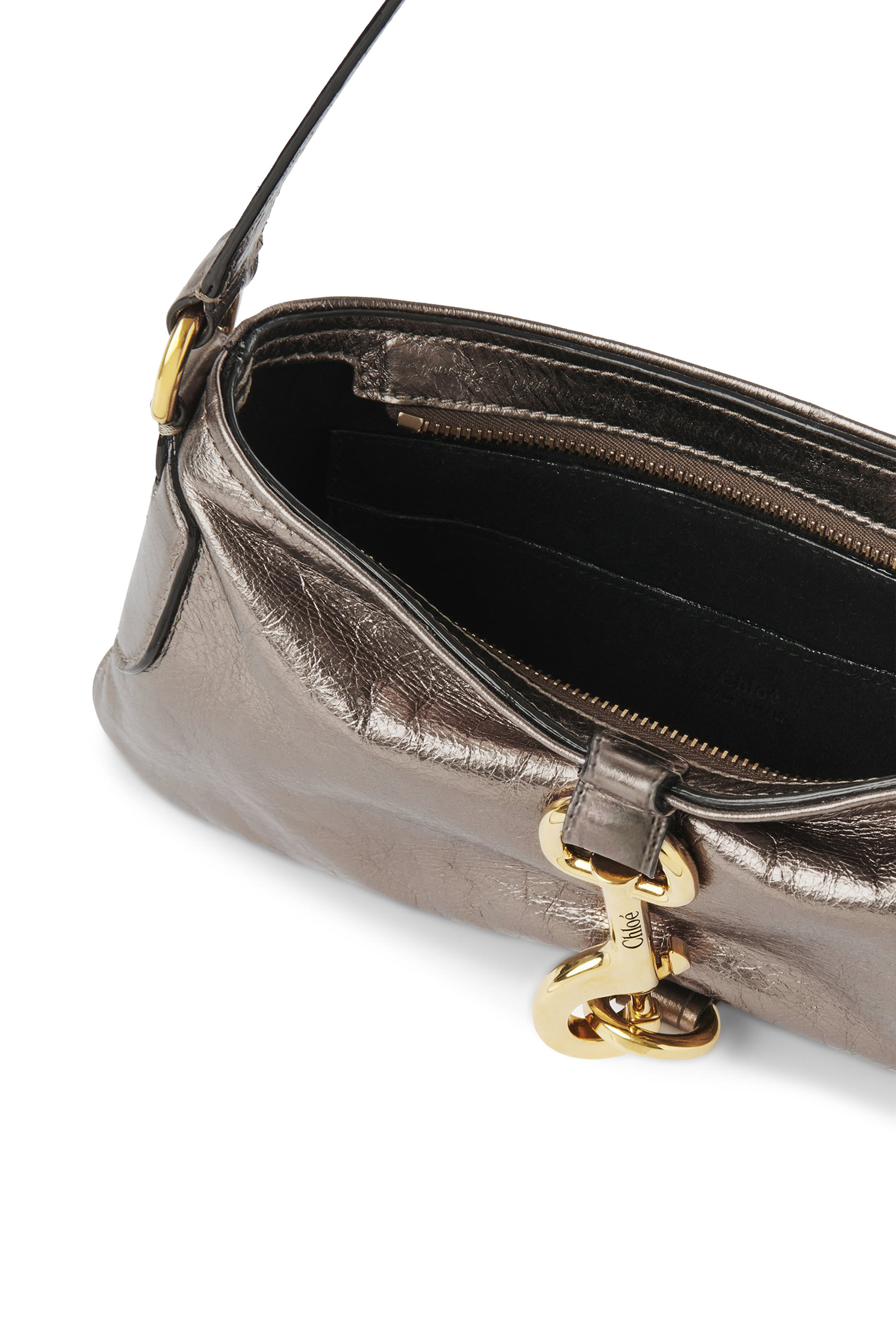 حقيبة كتف كيرالا 25 جلد عجل لامع