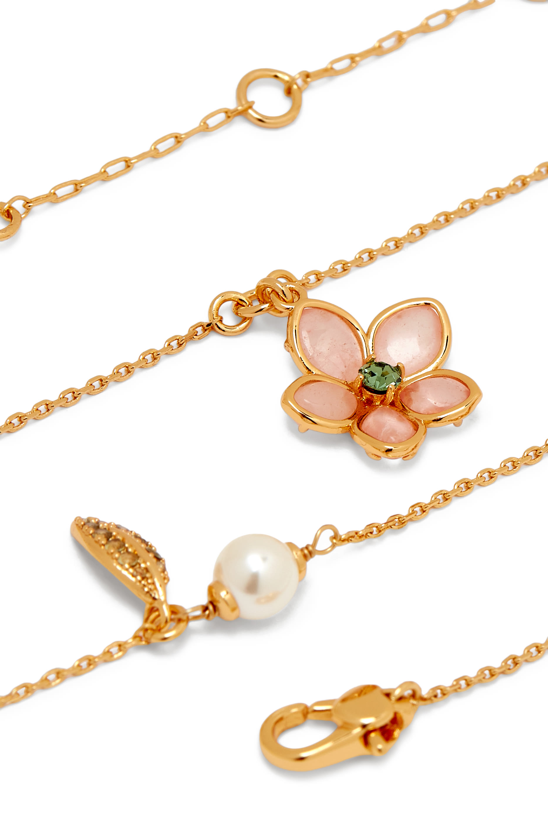 قلادة بدلاية بتصميم زهرة