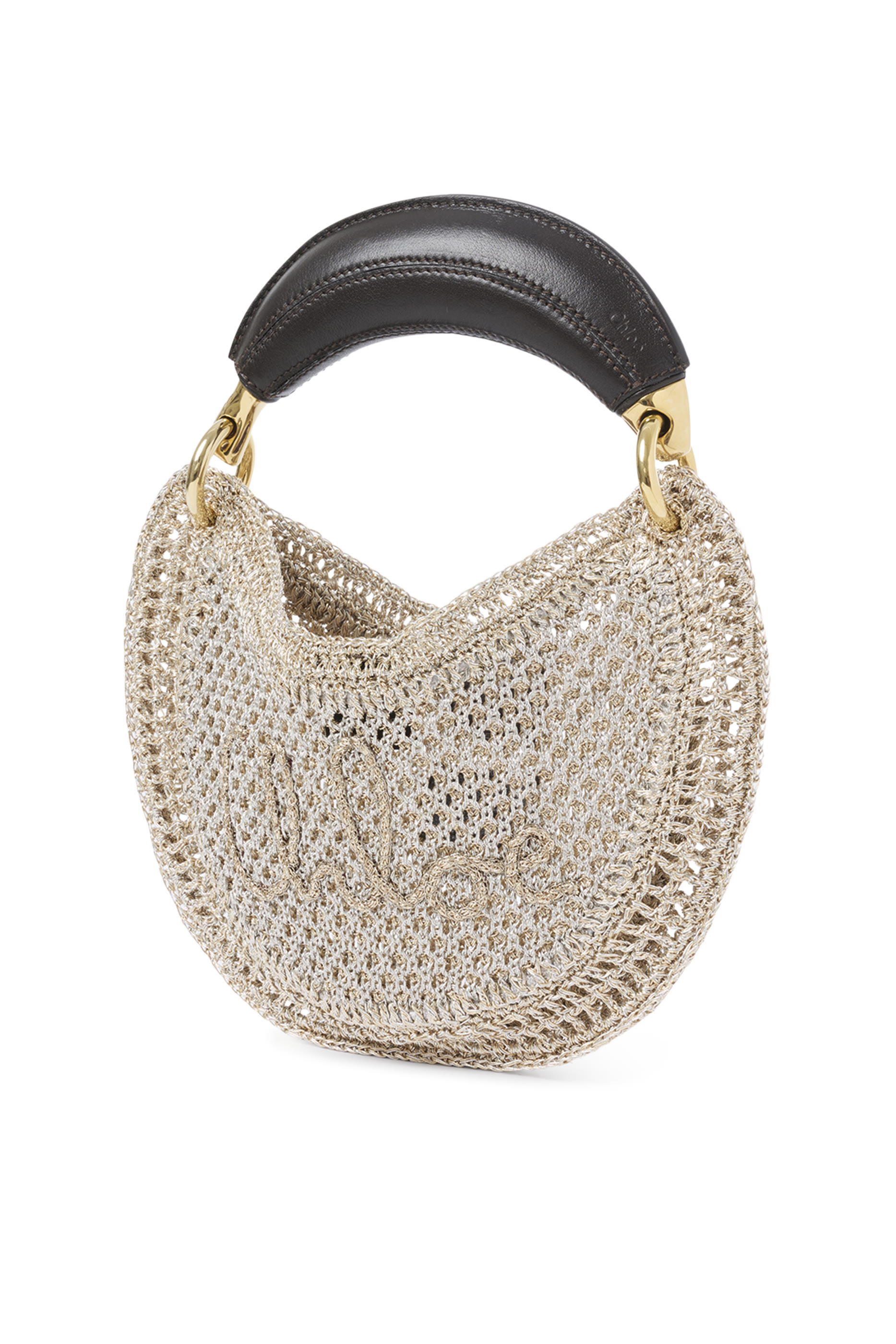 حقيبة هوبو سامر صغيرة بيد بتصميم موزة