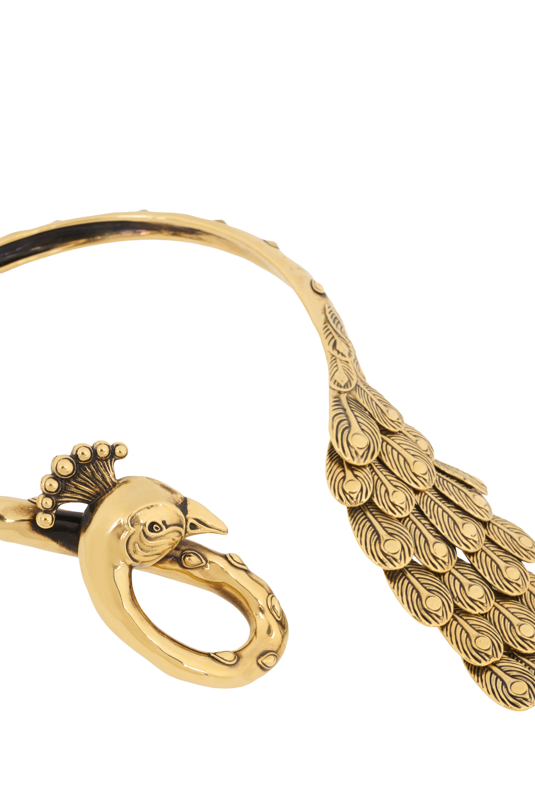 قلادة رقبة بتفاصيل بتصميم ريش