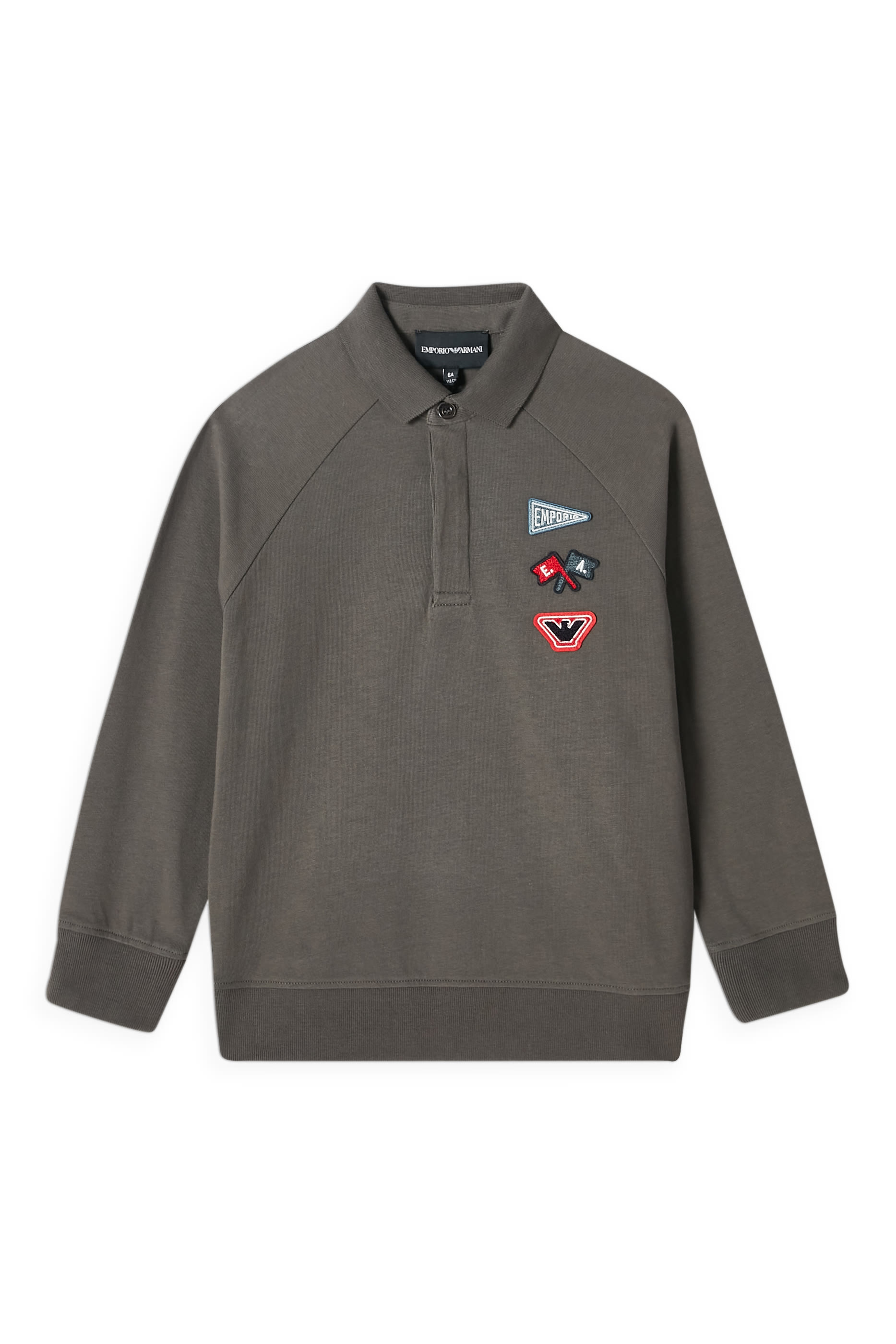 قميص بولو بشعار الماركة للأطفال