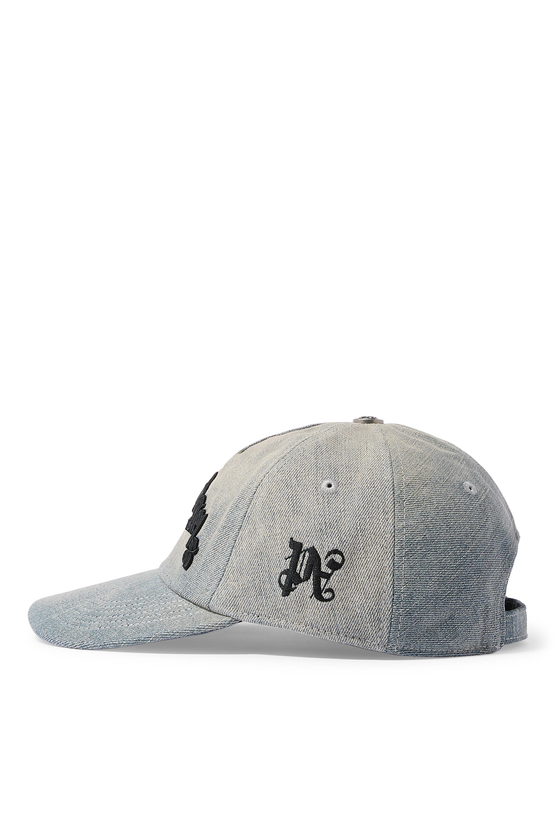 Curved Logo Denim Cap