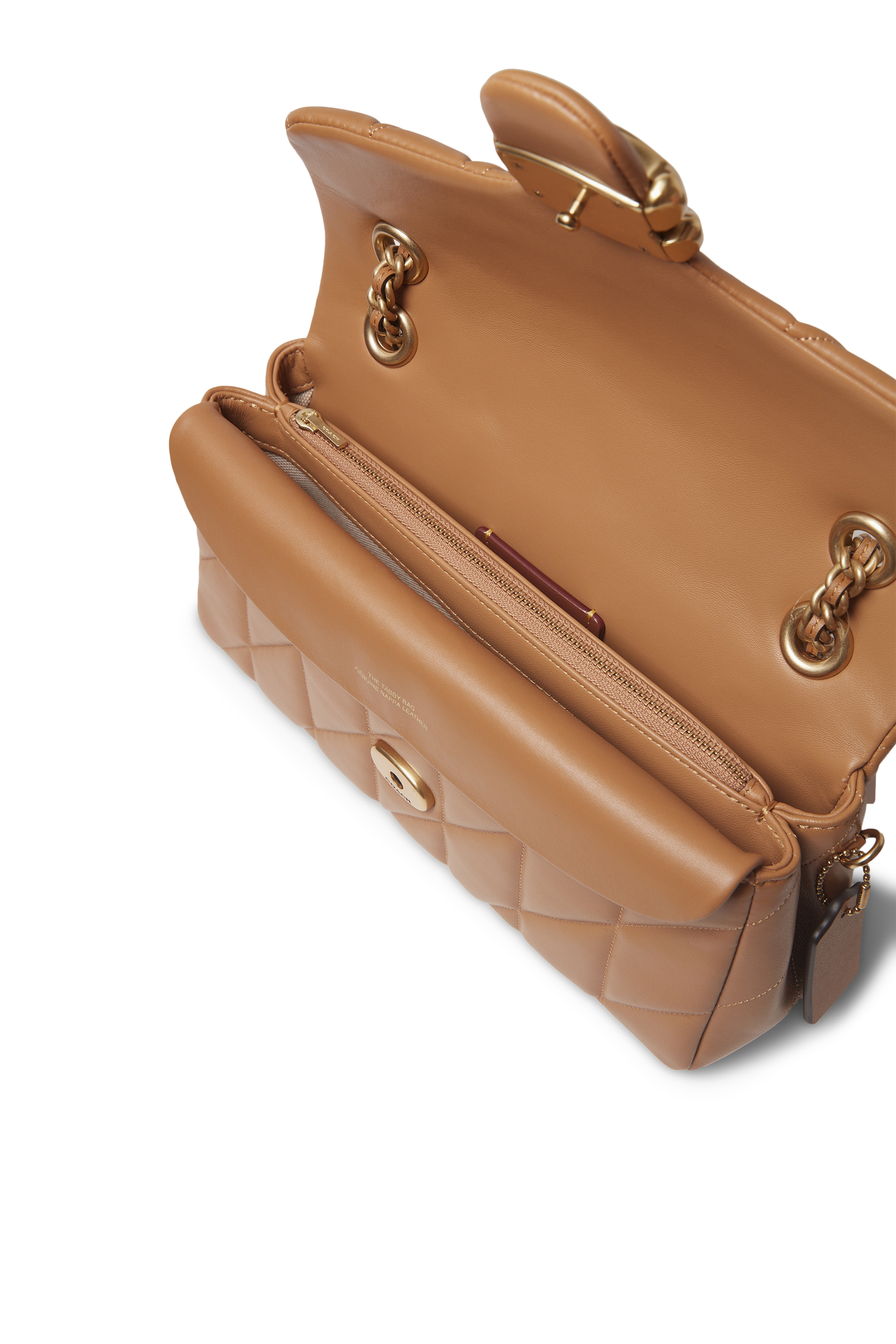 حقيبة كتف تابي 26 بتصميم مبطن