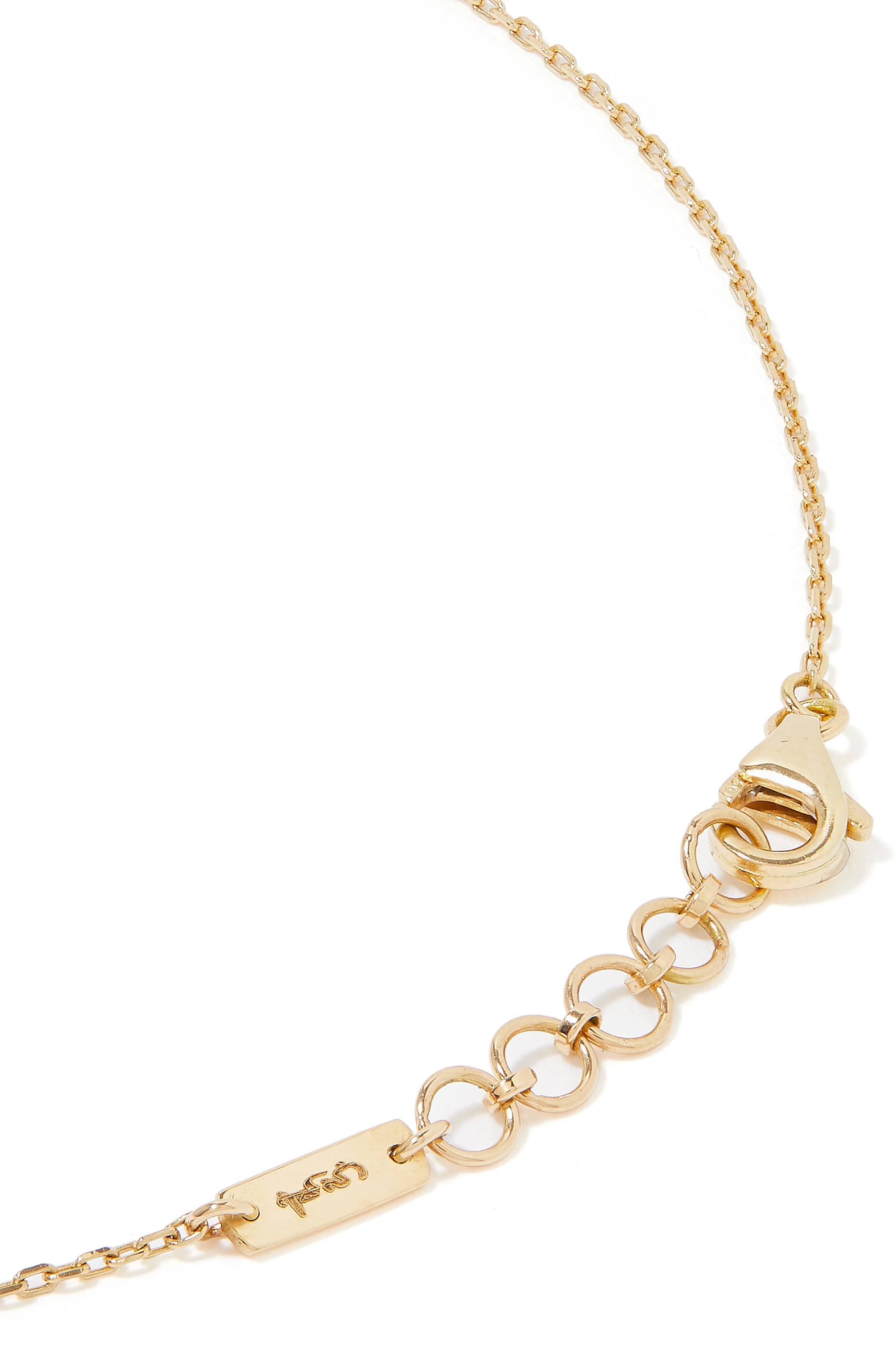 قلادة مينا بدلاية لفظ الجلالة "الله" مطلي بمينا