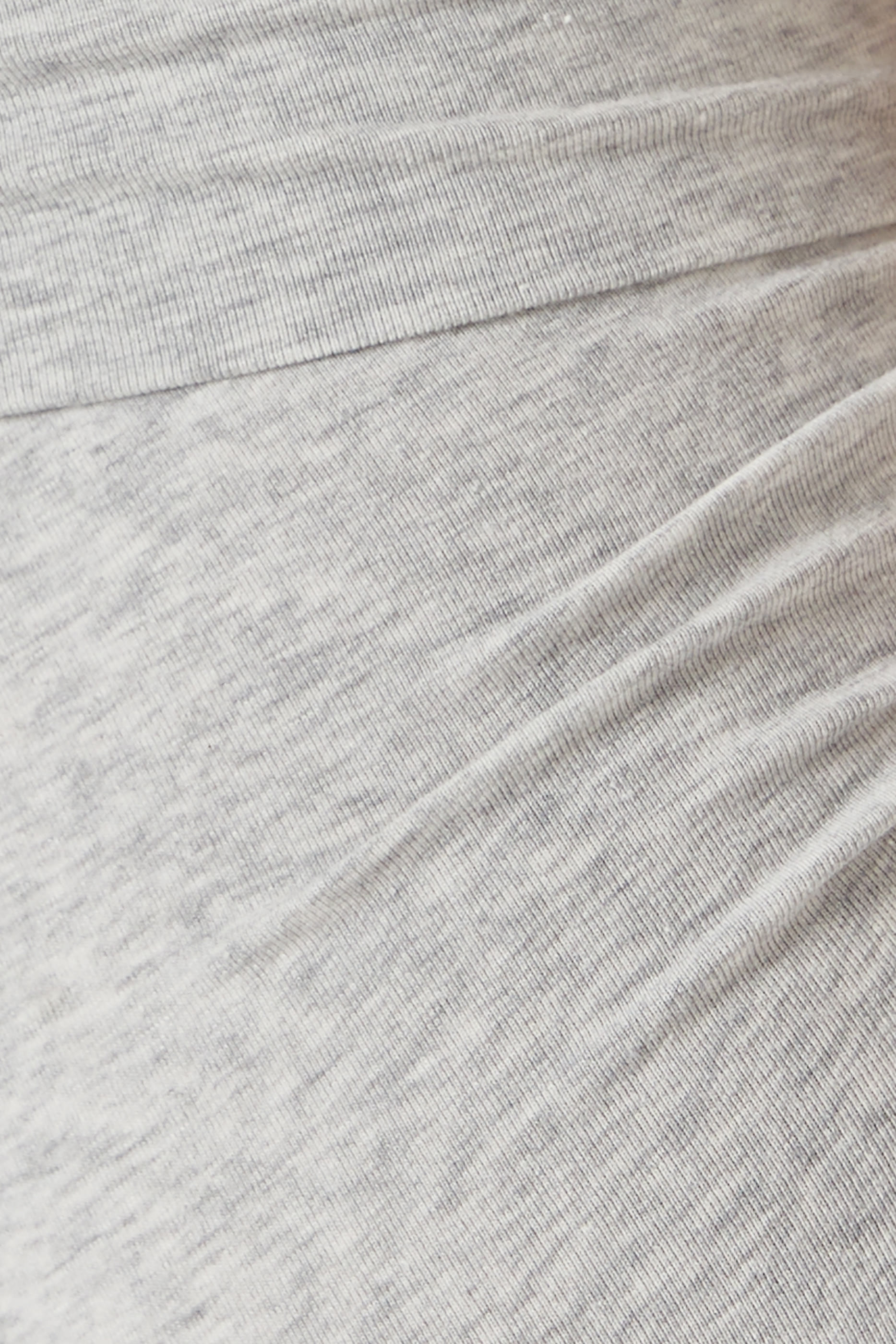 بنطال بطيات قطن جيرسيه