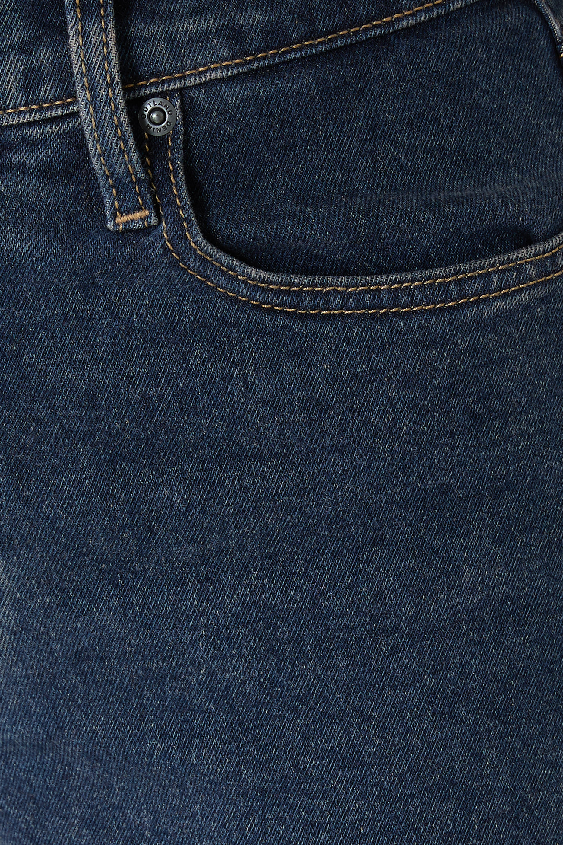  بنطال جينز زوي بقصة مستقيمة وخصر مرتفع