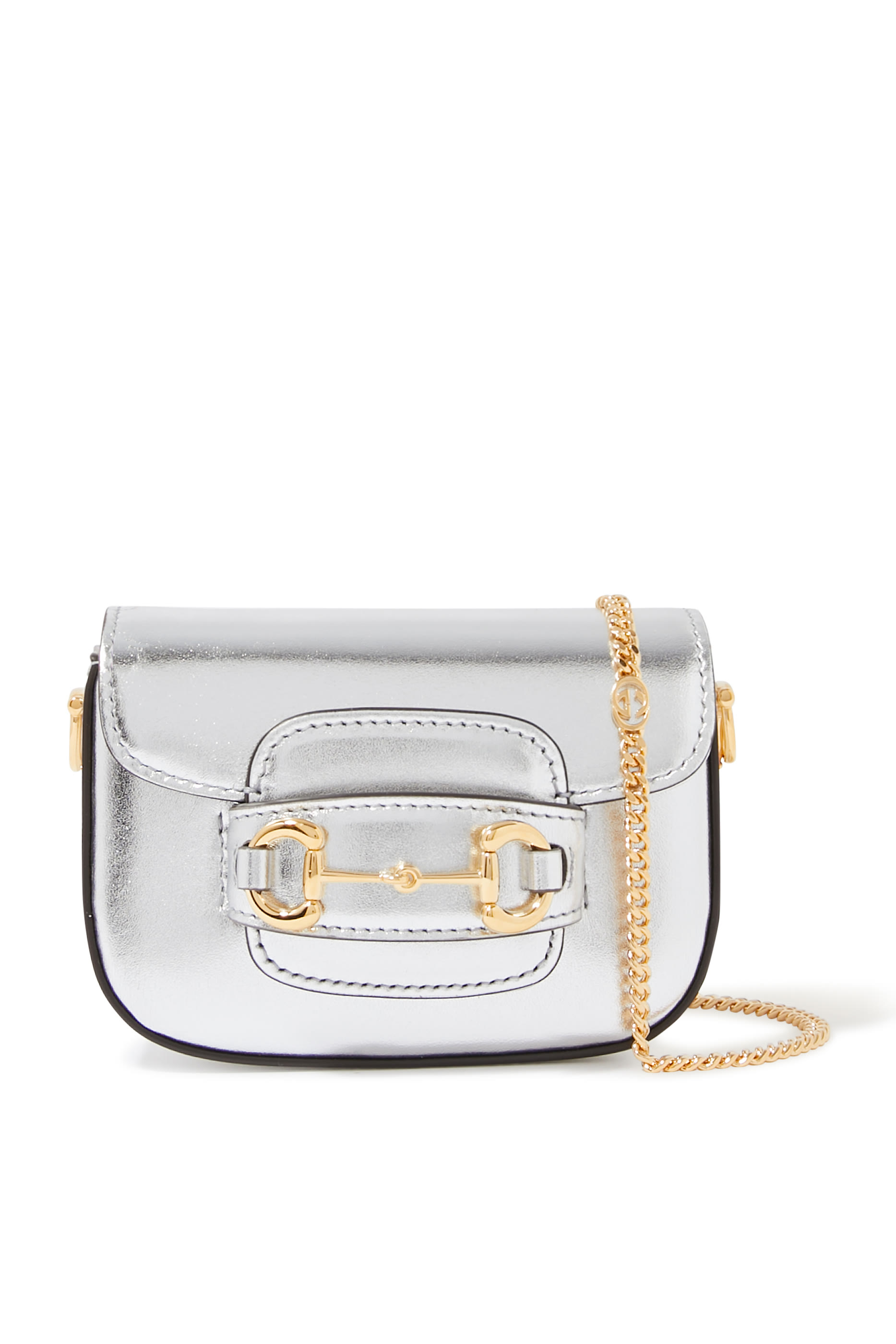 حقيبة 1955 سوبر ميني بحلية لجام الحصان