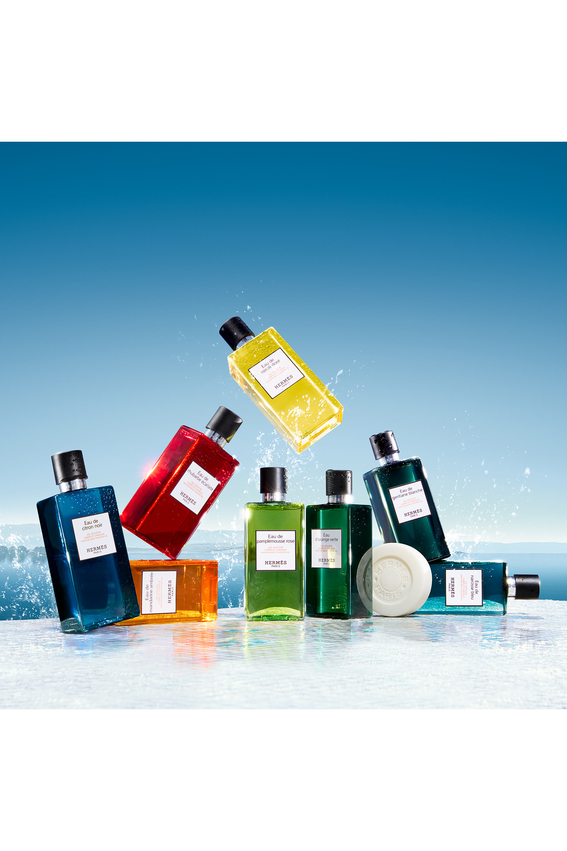 Eau de pamplemousse rose, جَل دشّ للشعر والجسم
