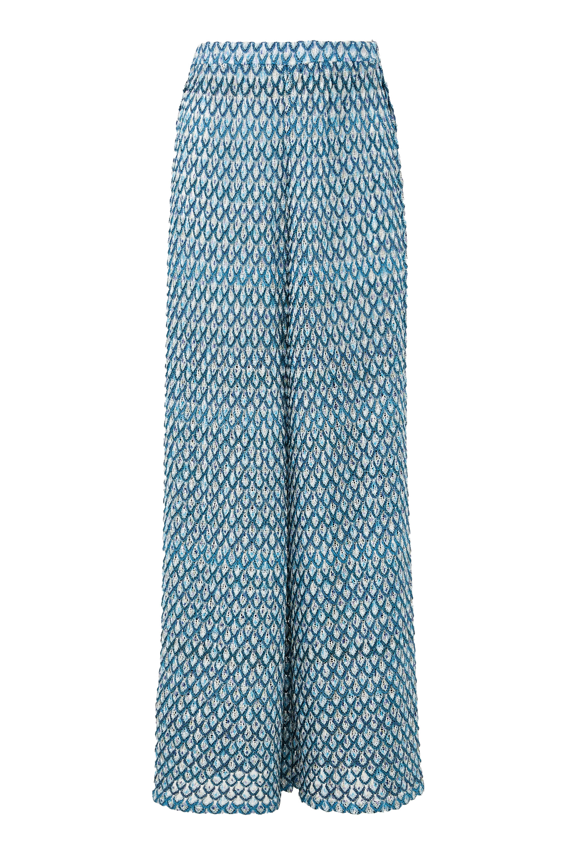 بنطال بفتحات جانبية نسيج لوركس